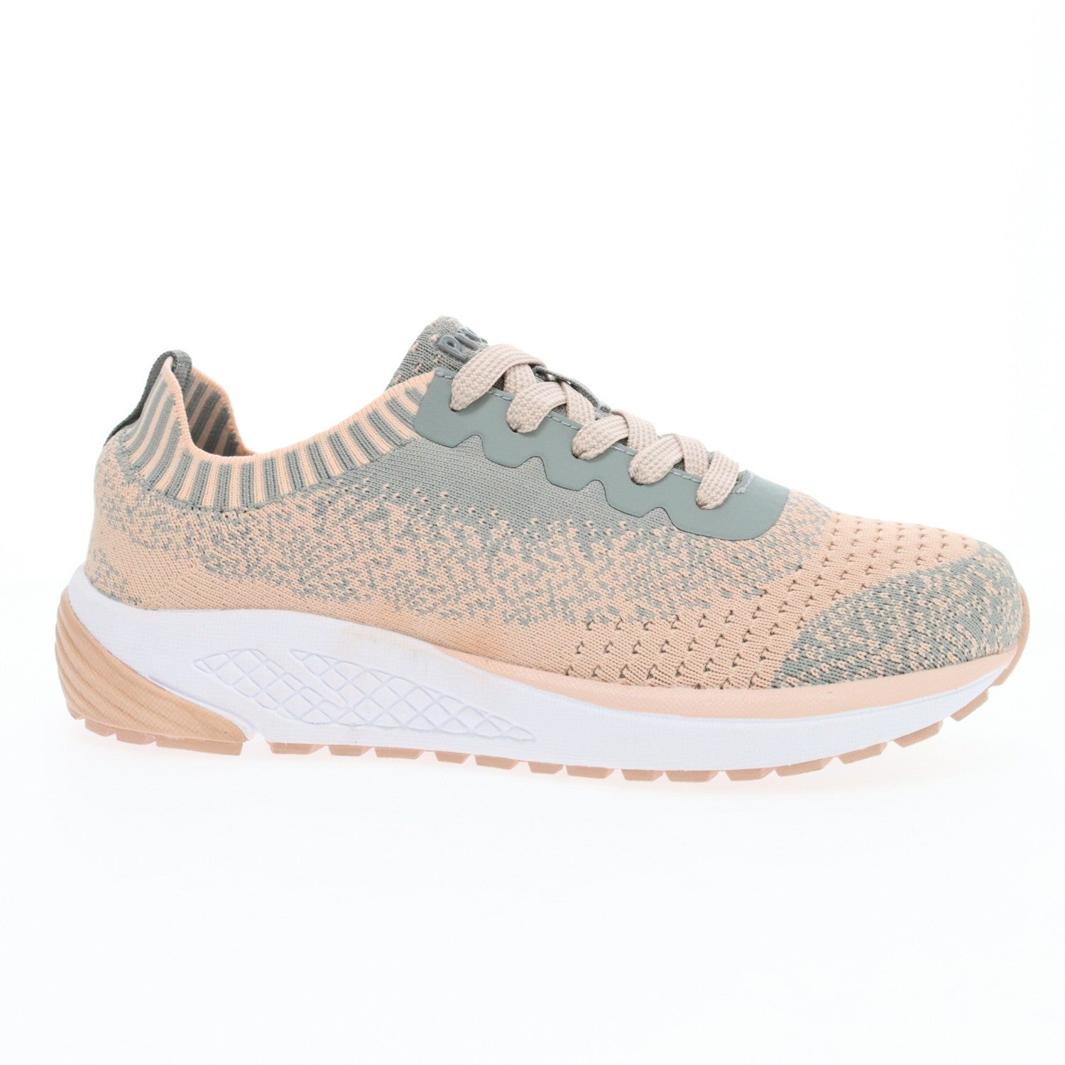 Propet EC-5 Women's Sneaker - Grey/peach - outside view