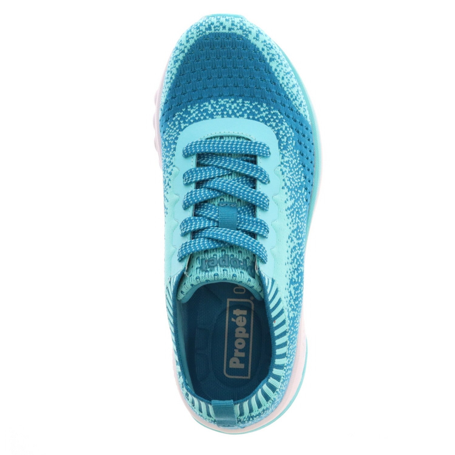 Propet EC-5 Women's Sneaker - Teal - top view