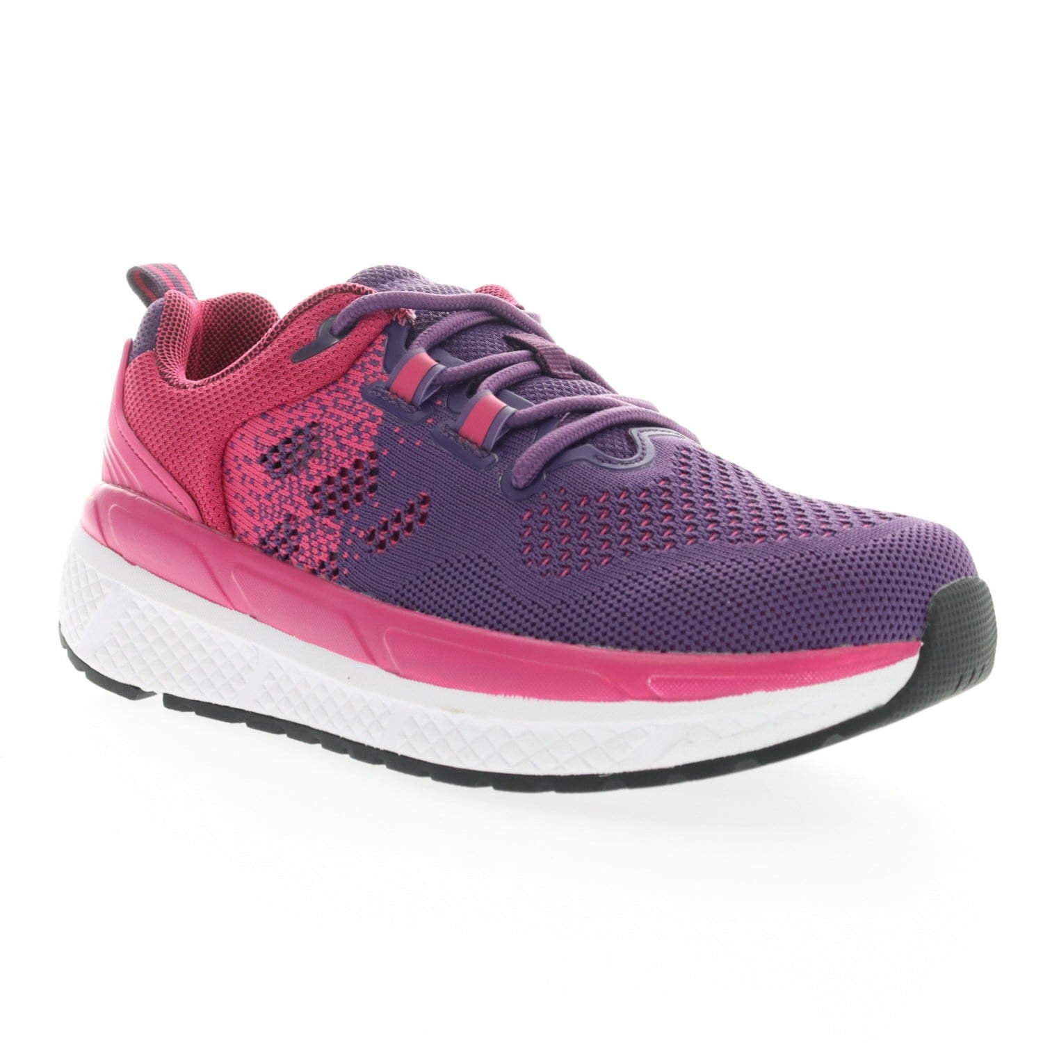 Propet Ultra Women's Athletic Walking Shoe in Dark Pink/purple