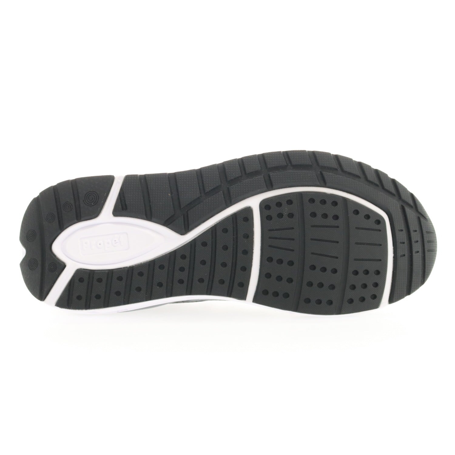 Propet Ultra 267 Men's Athletic Shoe - Black/grey - bottom view