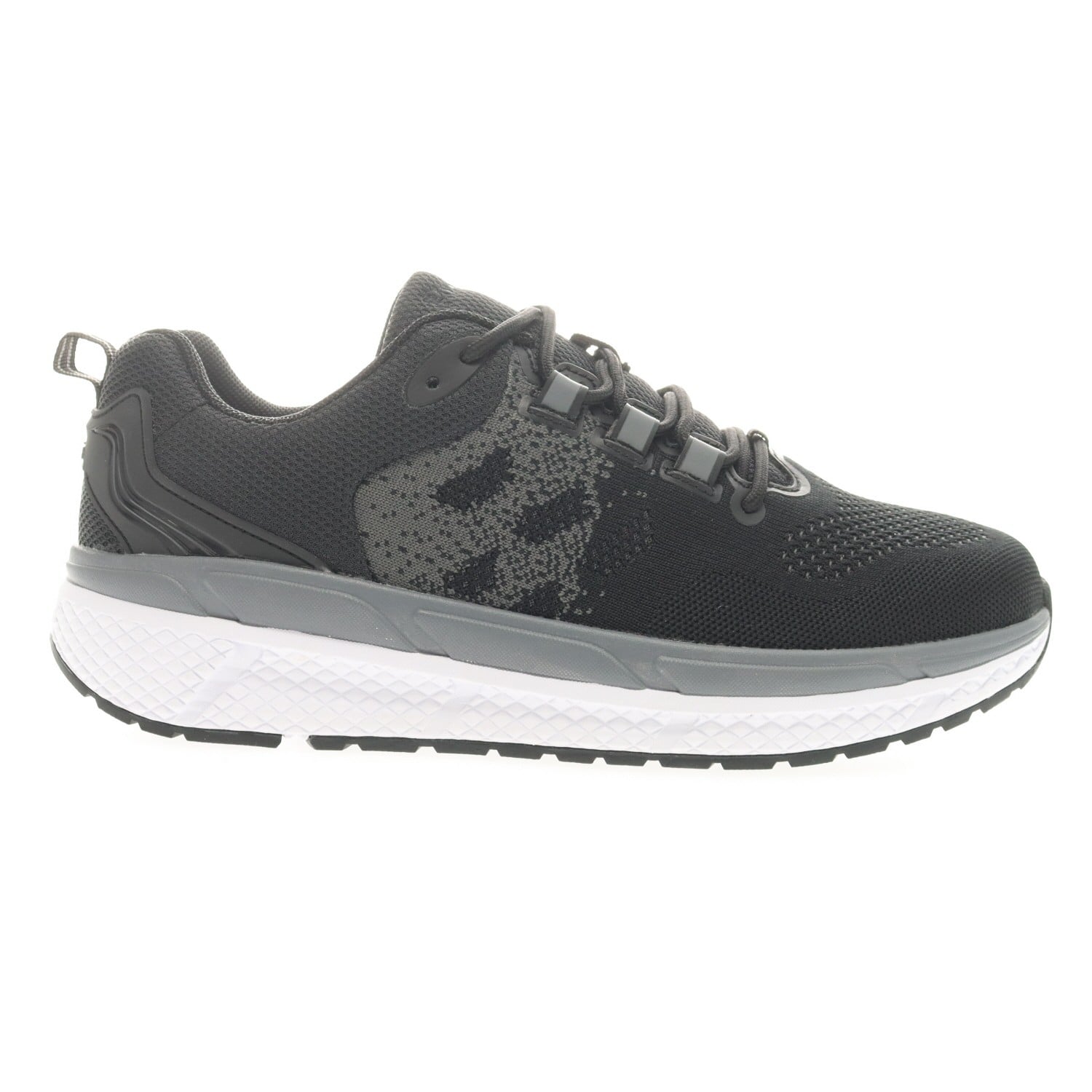 Propet Ultra 267 Men's Athletic Shoe - Black/grey - outside view