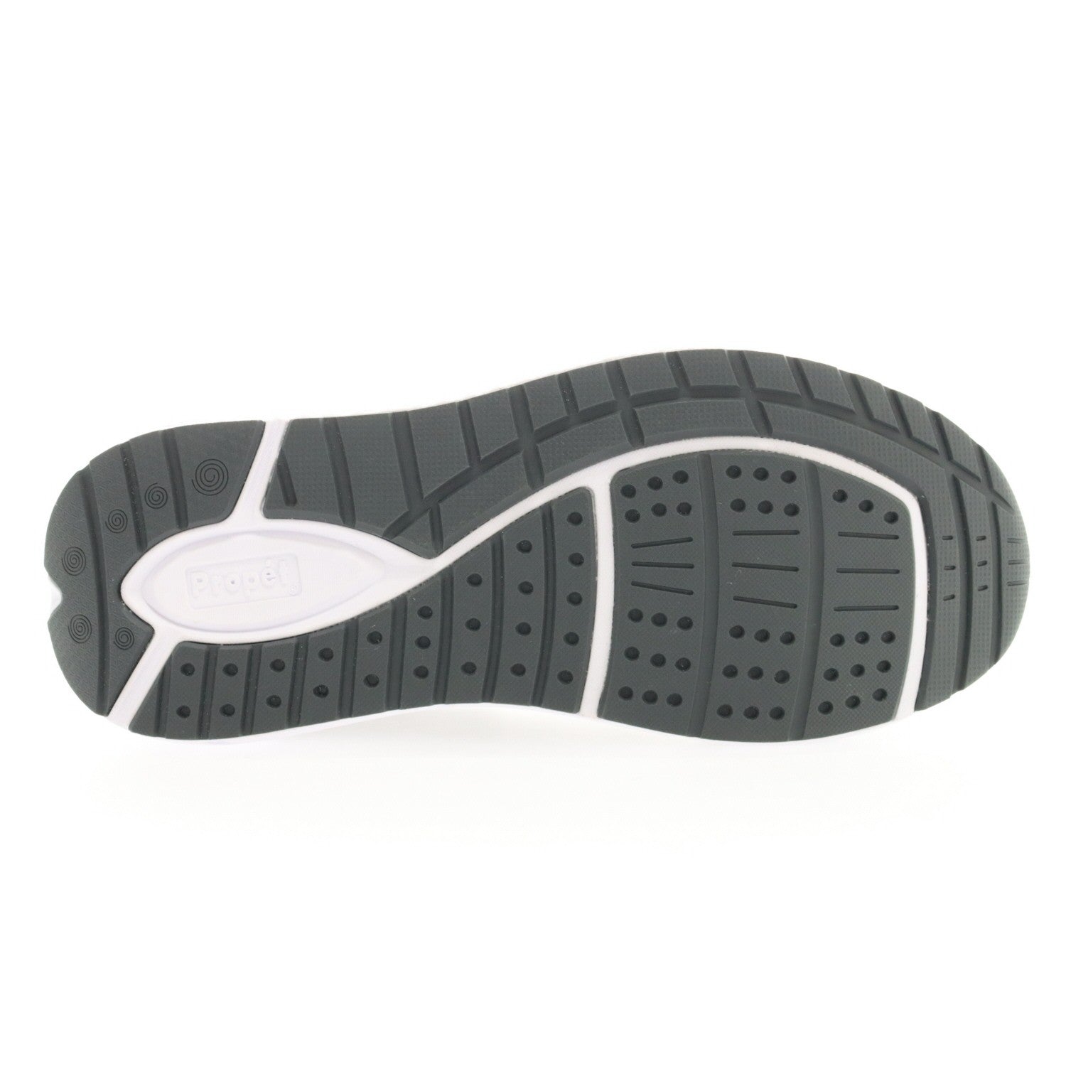 Propet Ultra 267 Men's Athletic Shoe - Gunsmoke/grey - bottom view