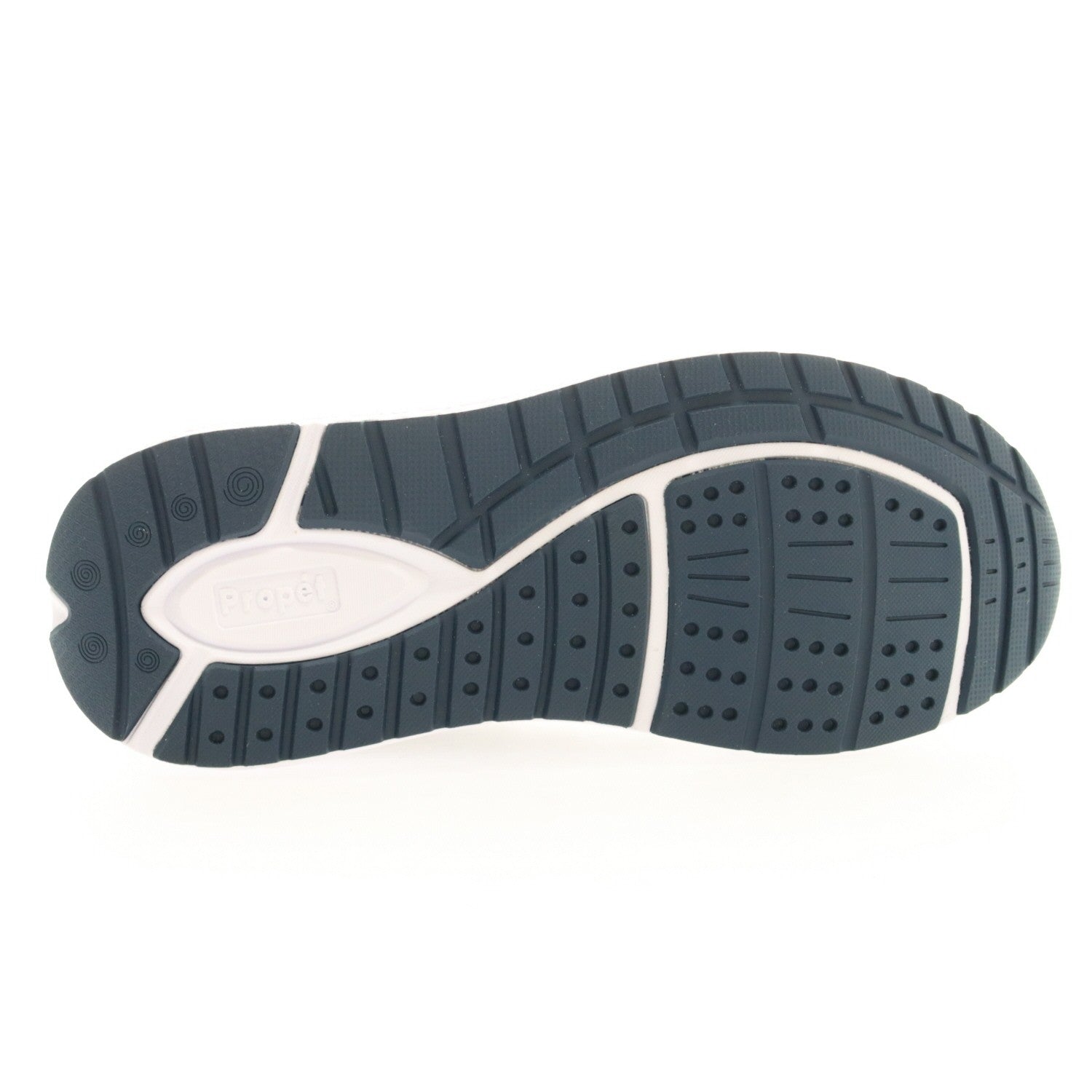 Propet Ultra 267 Men's Athletic Shoe - Navy/grey - bottom view