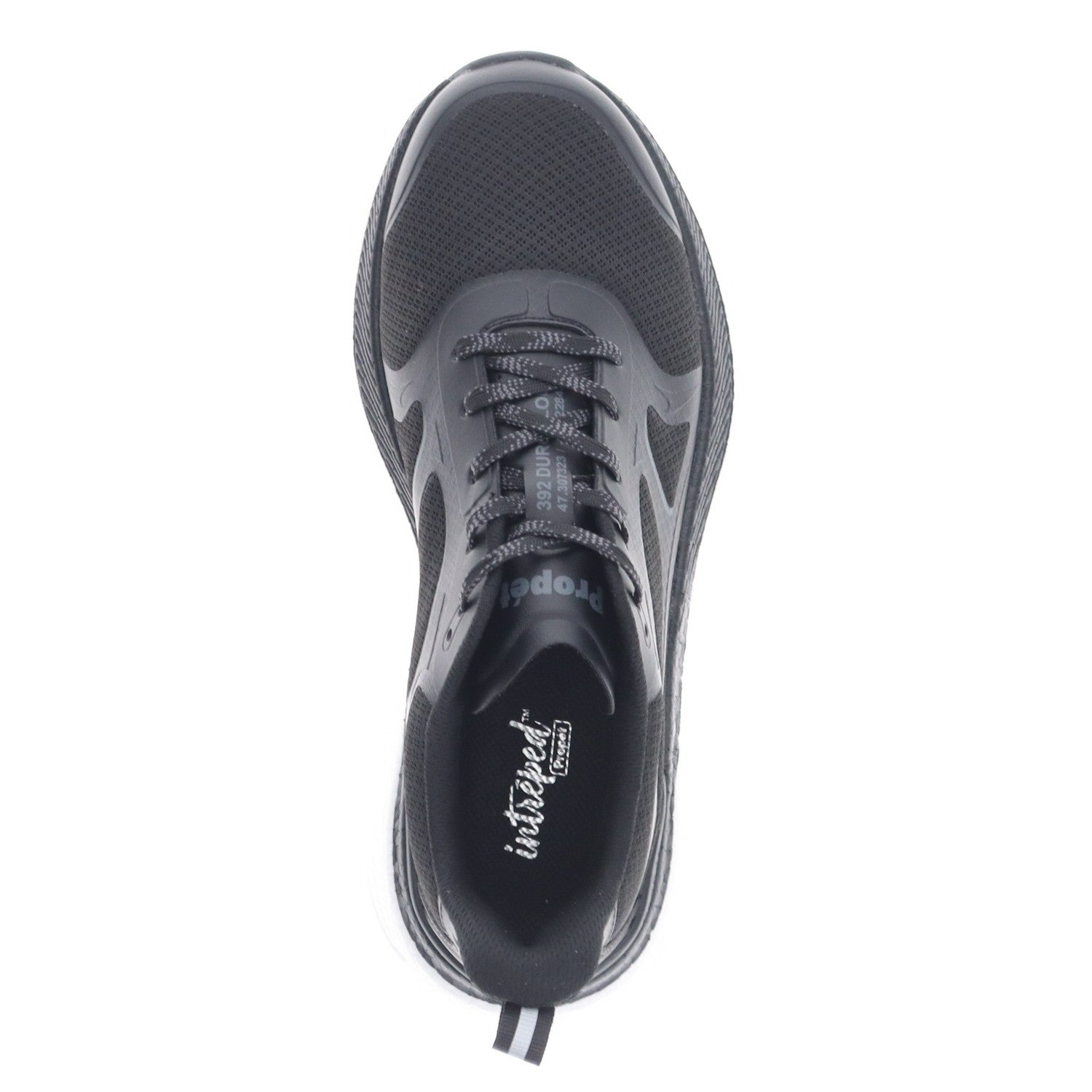 Propet Prop?t 392 DuroCloud? Men's Athletic Shoe - Black - top view
