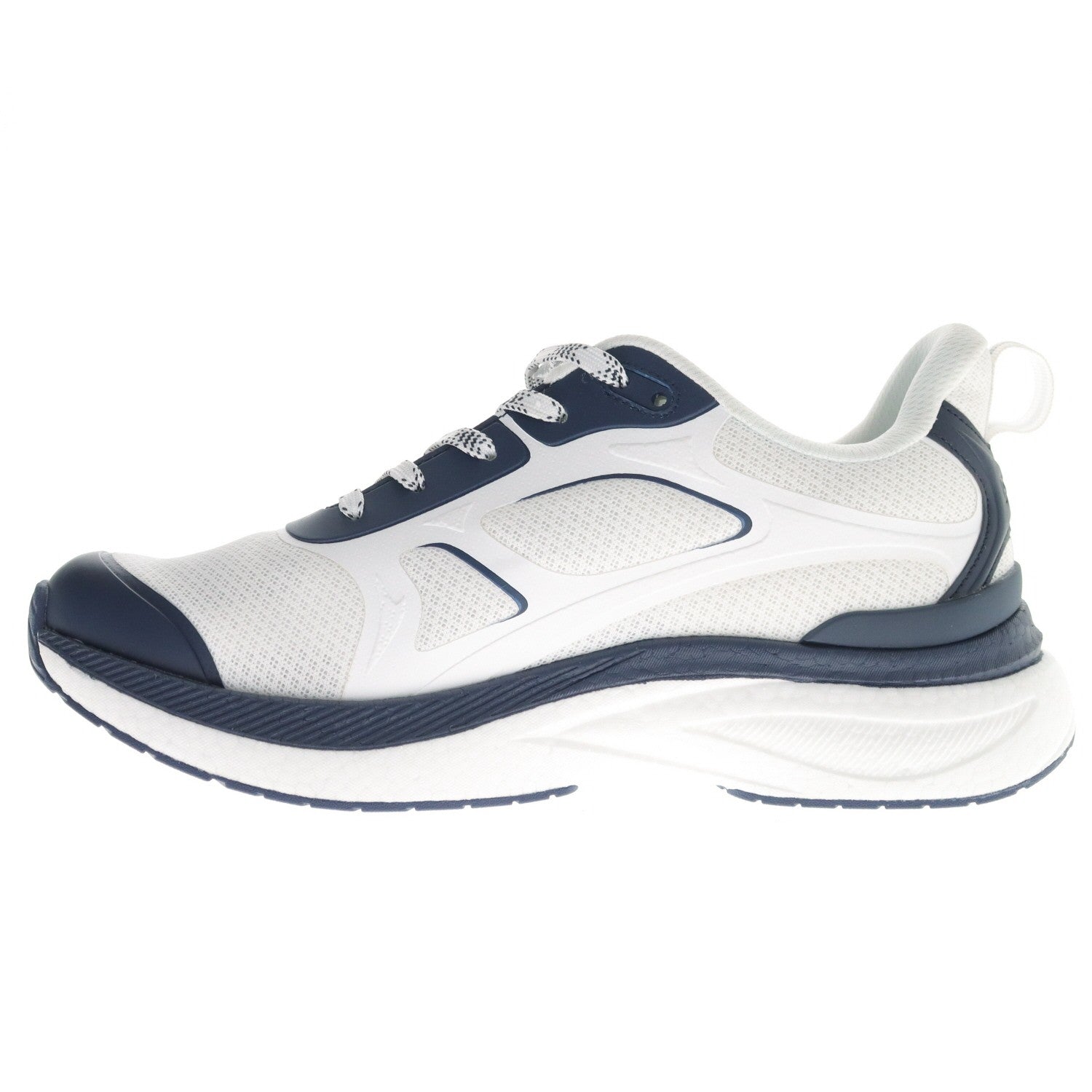 Propet Prop?t 392 DuroCloud? Men's Athletic Shoe - White/navy - inside view