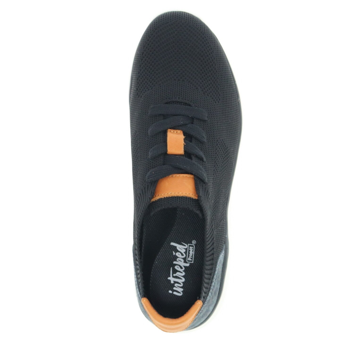 Propet Sachi Women's Comfort Sneakers - Black - top view