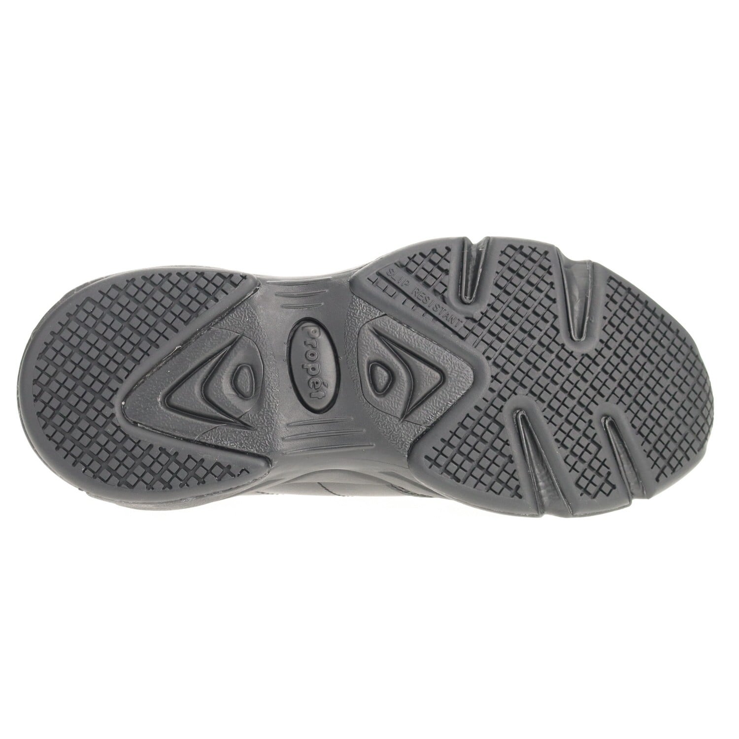 Propet Stability Slip-on Men's Walking Shoe - Black - bottom view