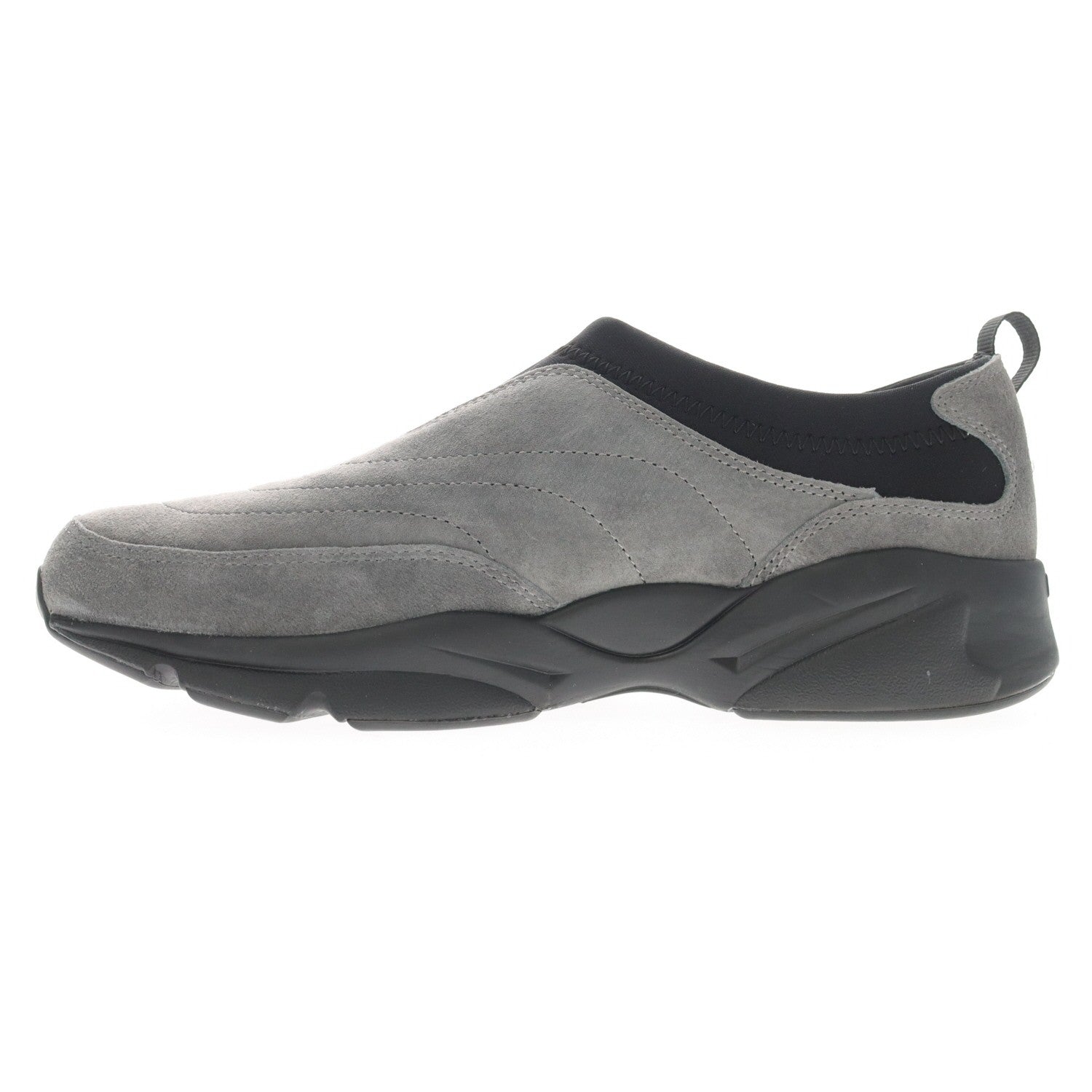 Propet Stability Slip-on Men's Walking Shoe - Dark Grey - inside view