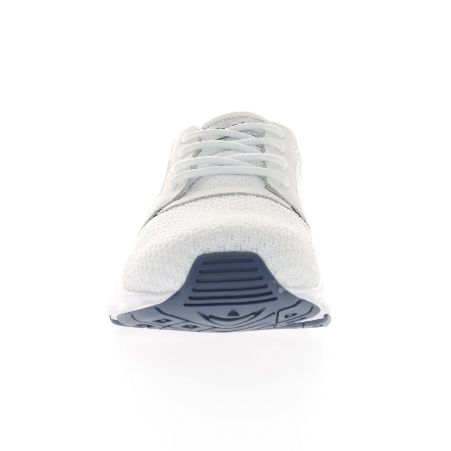 Propet Stability X Men's Walking Shoe - White/navy - front view