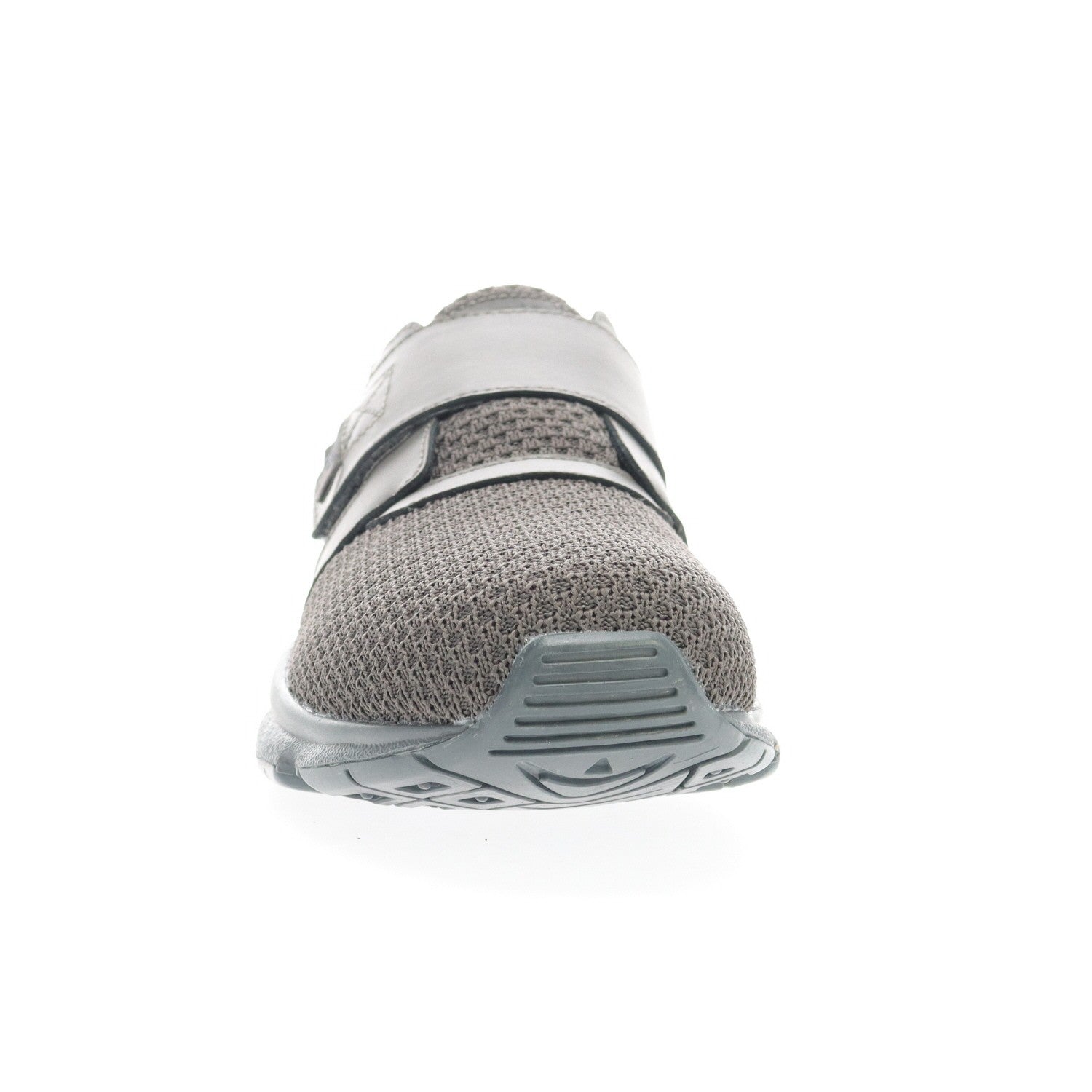 Propet Stability X Strap Men's Walking Shoe - Stone/black - front view