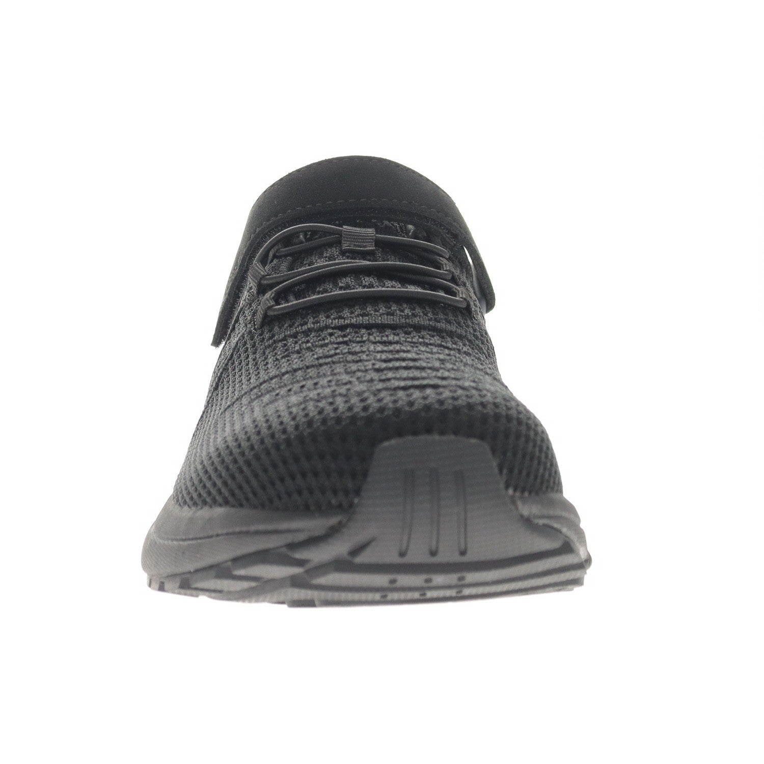 Propet Tour Knit FX Men's Walking Shoe - Black - front view