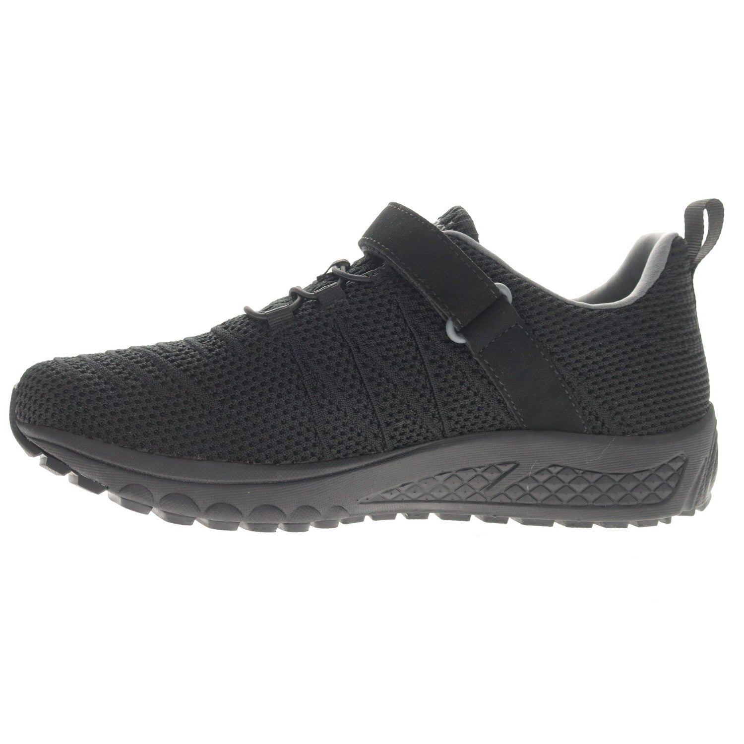 Propet Tour Knit FX Men's Walking Shoe - Black - inside view