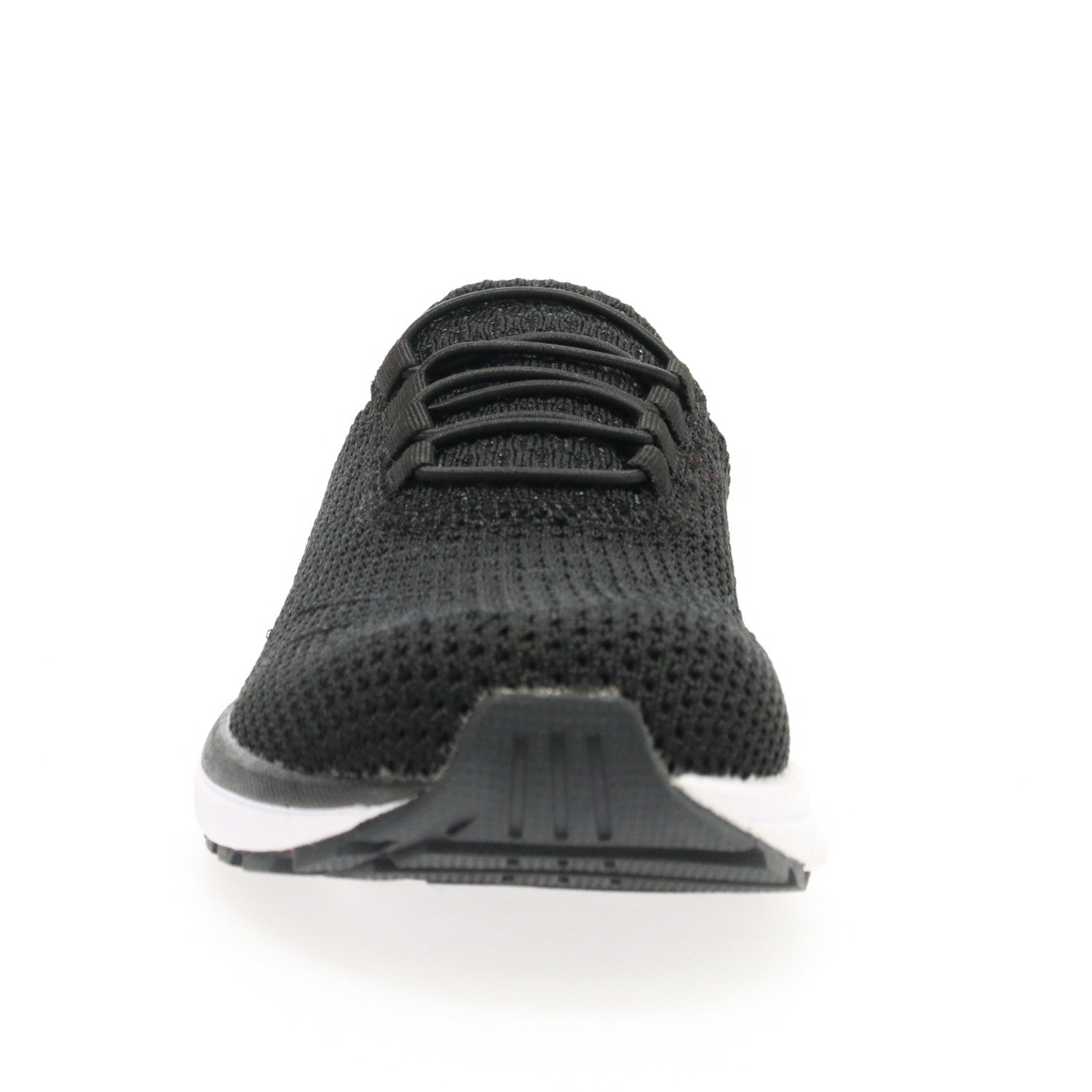 Propet Tour Knit Slide Women's Slide Sandal - Black - front view