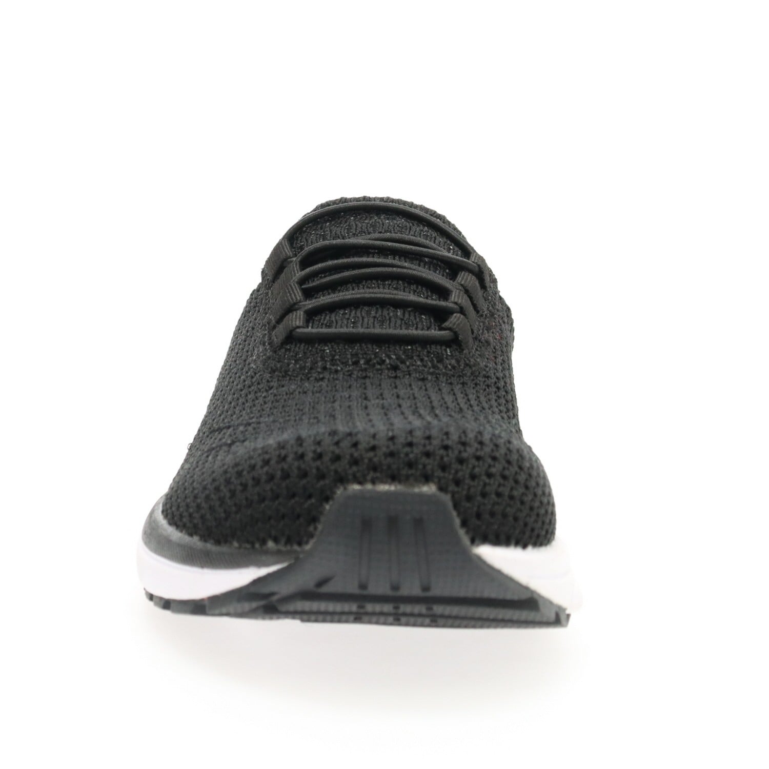 Propet Tour Knit Slide Women's Slide Sandal - Black - front view