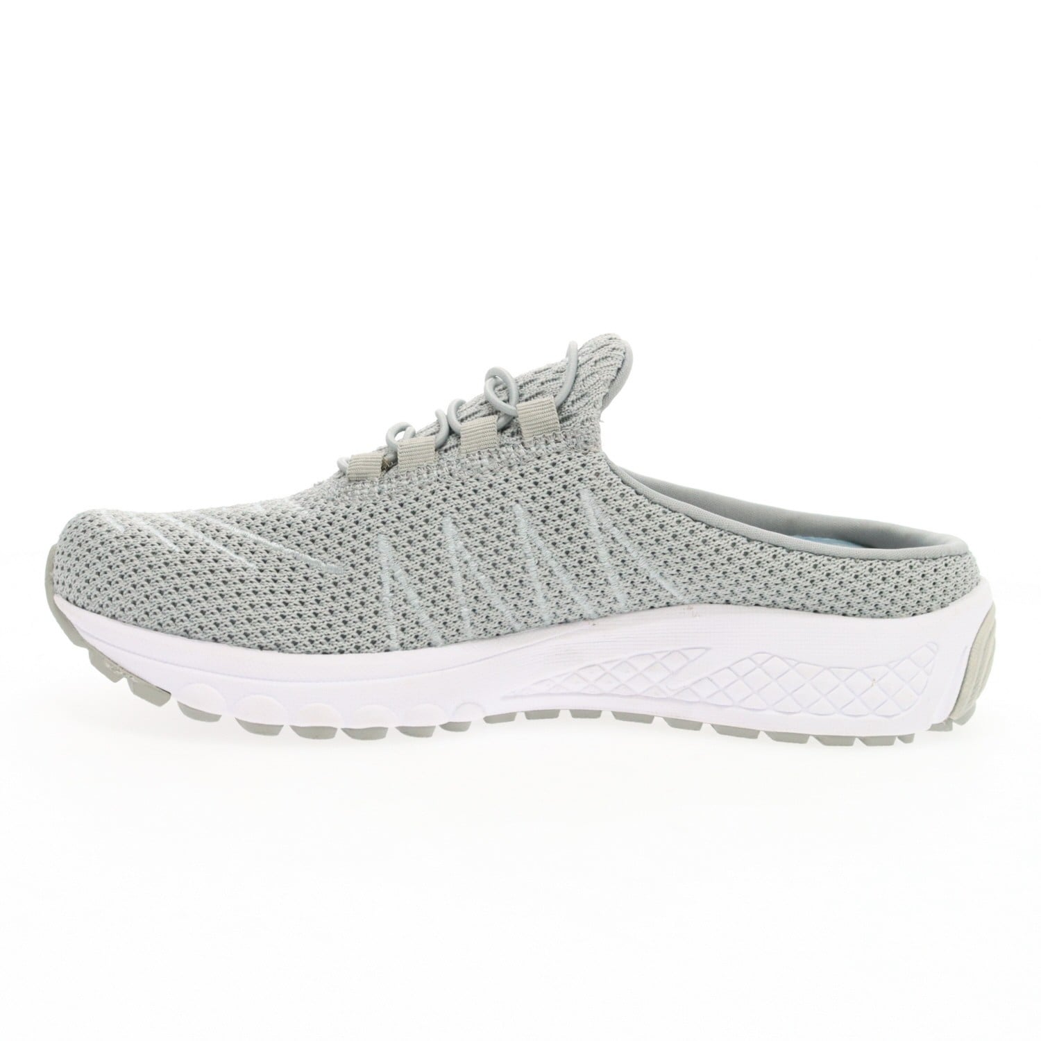 Propet Tour Knit Slide Women's Slide Sandal - Grey - inside view