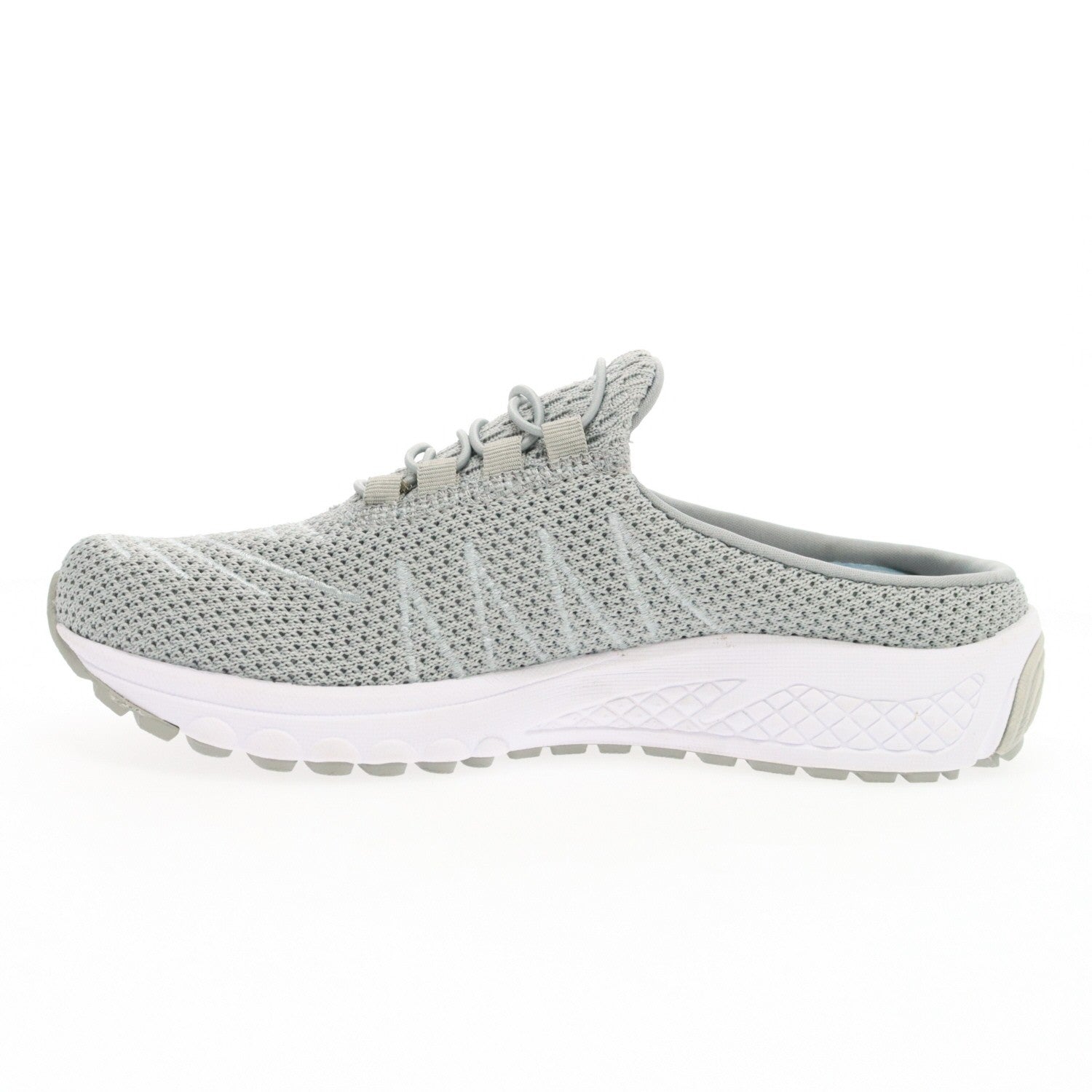 Propet Tour Knit Slide Women's Slide Sandal - Grey - inside view