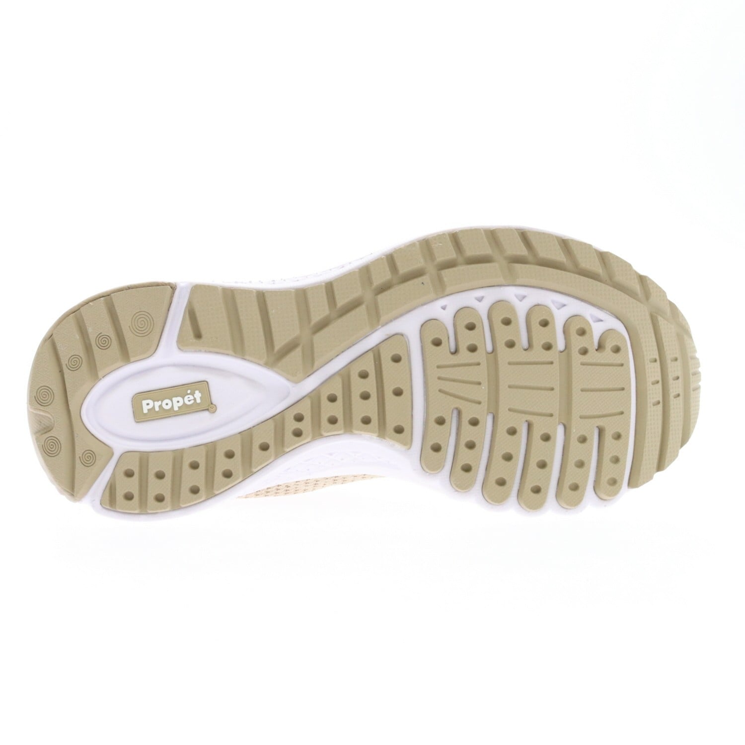 Propet Tour Knit Slide Women's Slide Sandal - Sand - bottom view