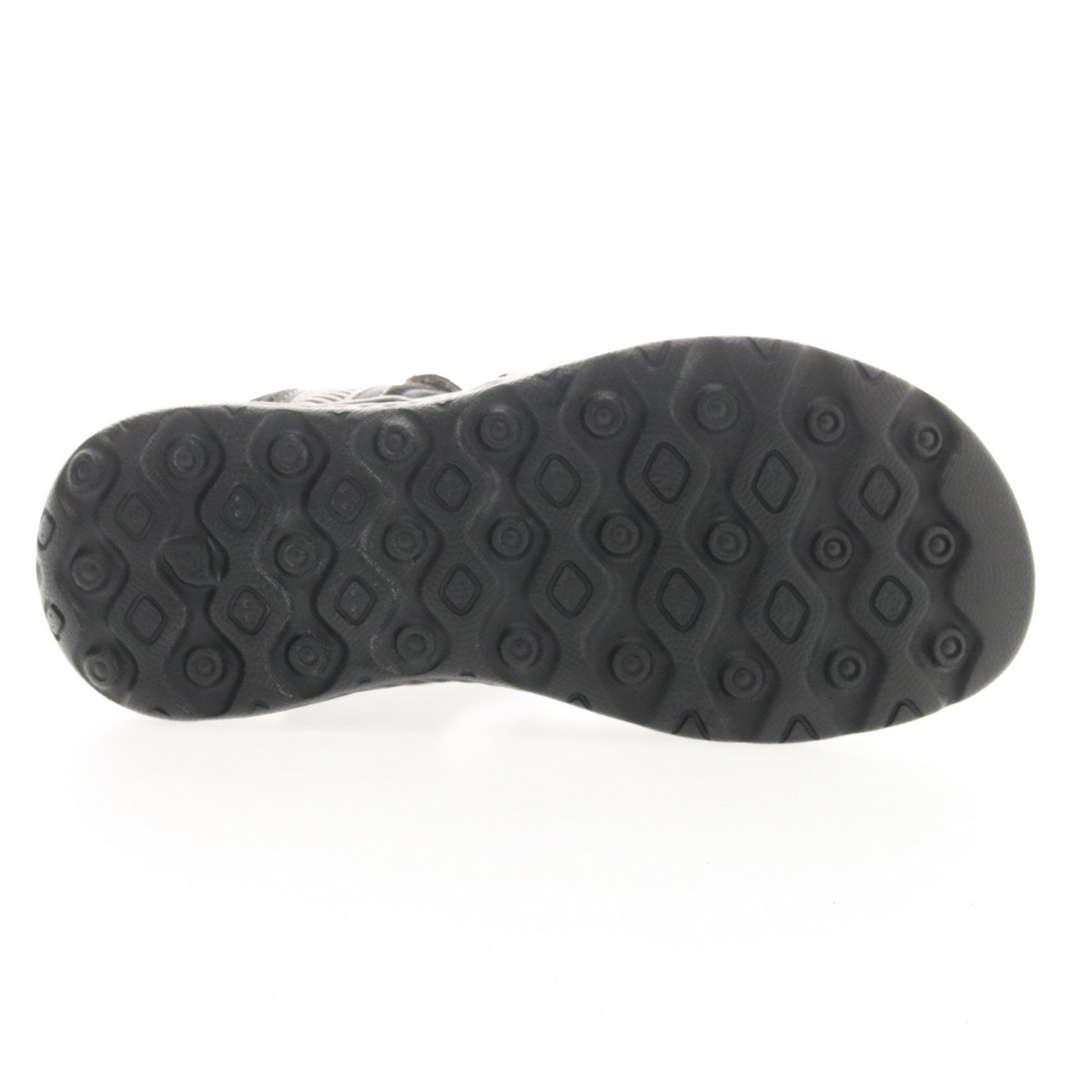 Propet TravelActiv Adventure Women's Walking Sandal - Lt Grey - bottom view