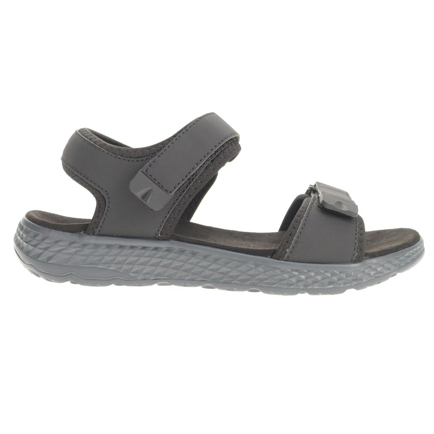 Propet TravelActiv Aspire Women's Walking Sandal - Black - outside view