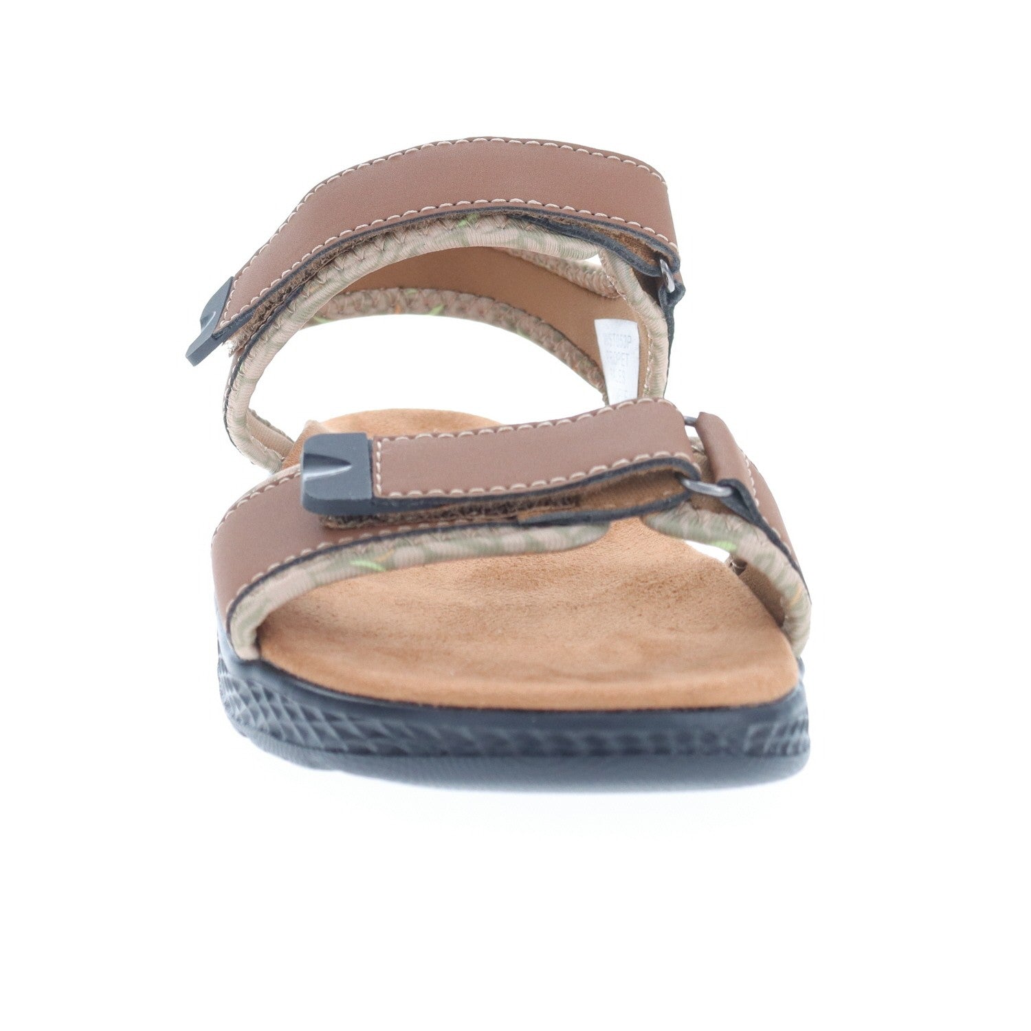 Propet TravelActiv Aspire Women's Walking Sandal - Tan/summer Yellow - front view