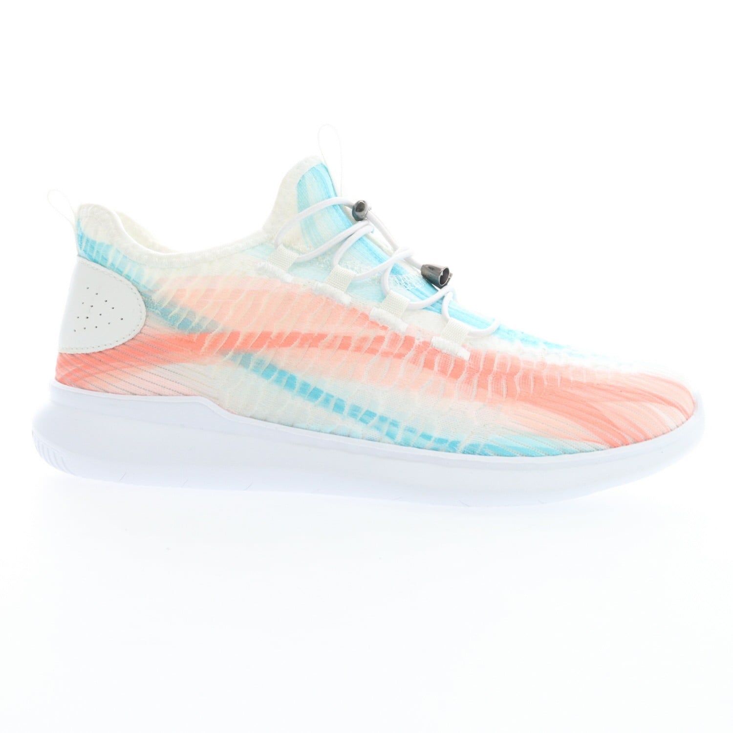 Propet TravelBound Women's Sneaker - White/peach - outside view