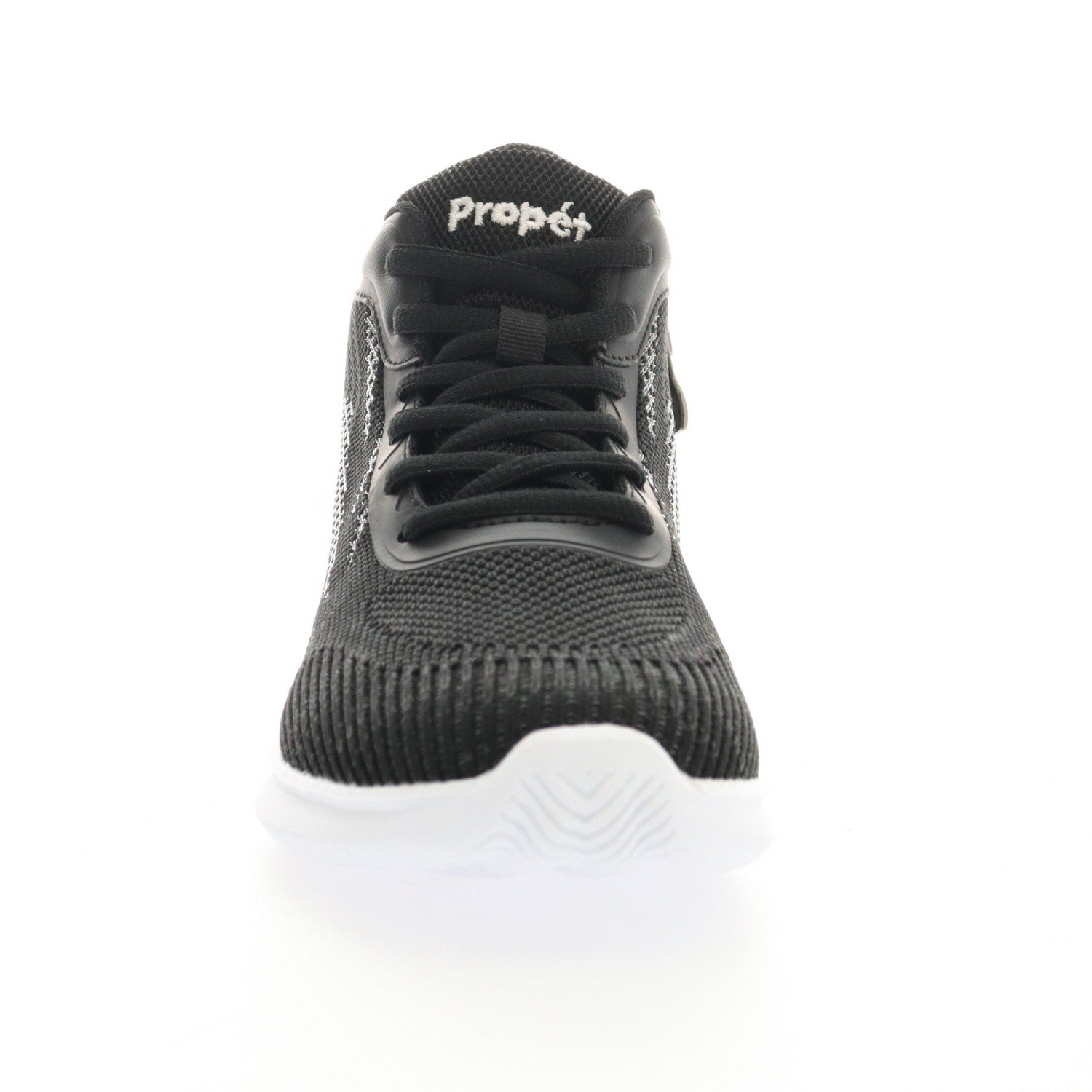 Propet TravelBound Hi Women's Sneakers - Black - front view