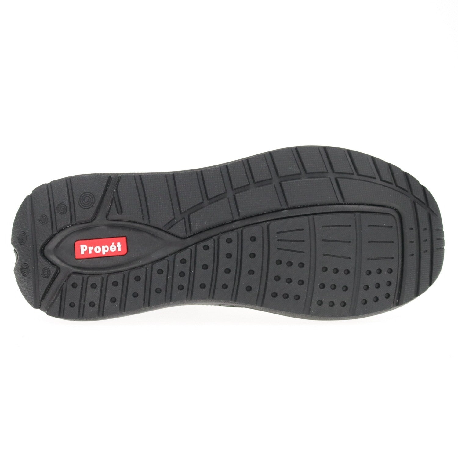 Propet Ultima Men's Walking Shoe - Black - bottom view