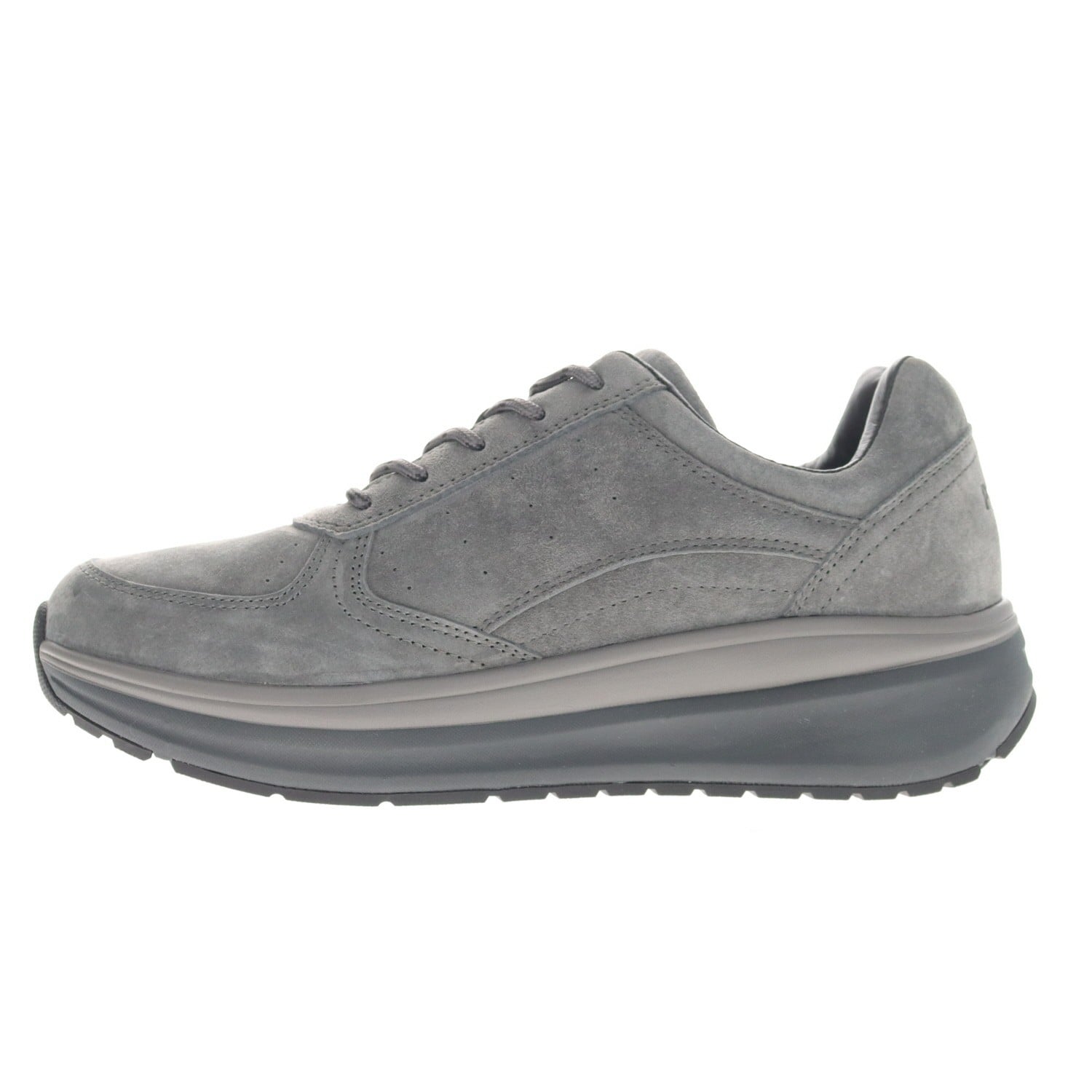 Propet Ultima Men's Walking Shoe - Charcoal Grey - inside view