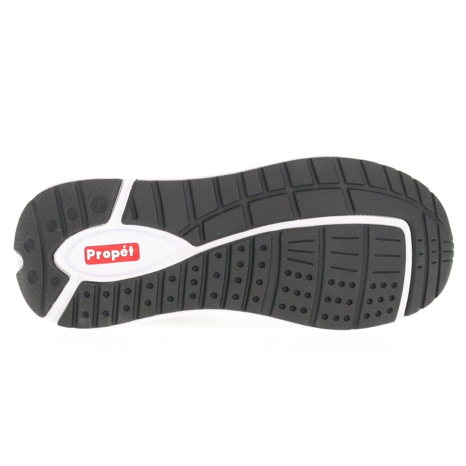 Propet Ultima X Women's Walking Shoe - Black - bottom view