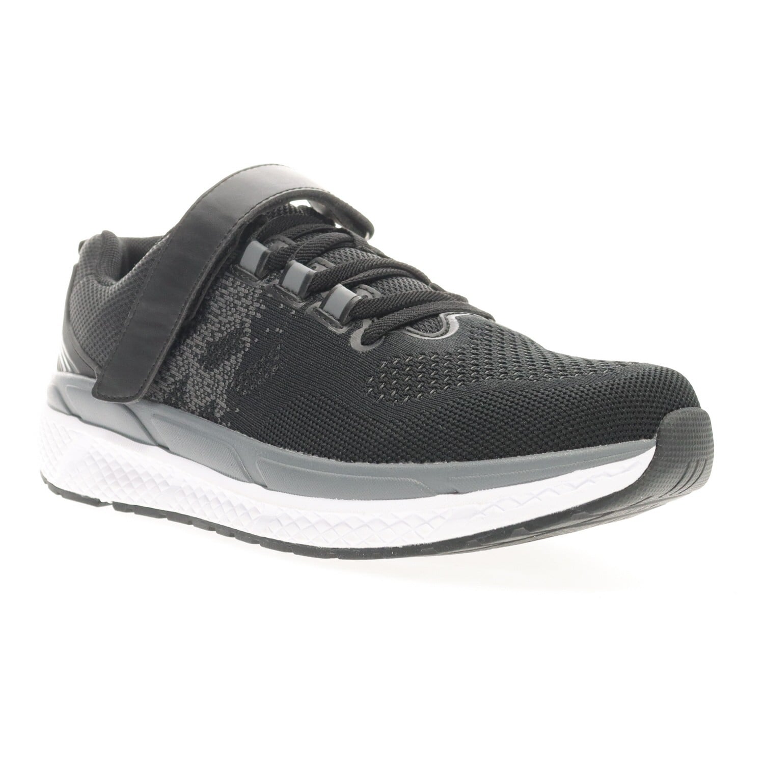 Propet Ultra 267 FX Men's Athletic Comfort Shoe in Black/grey