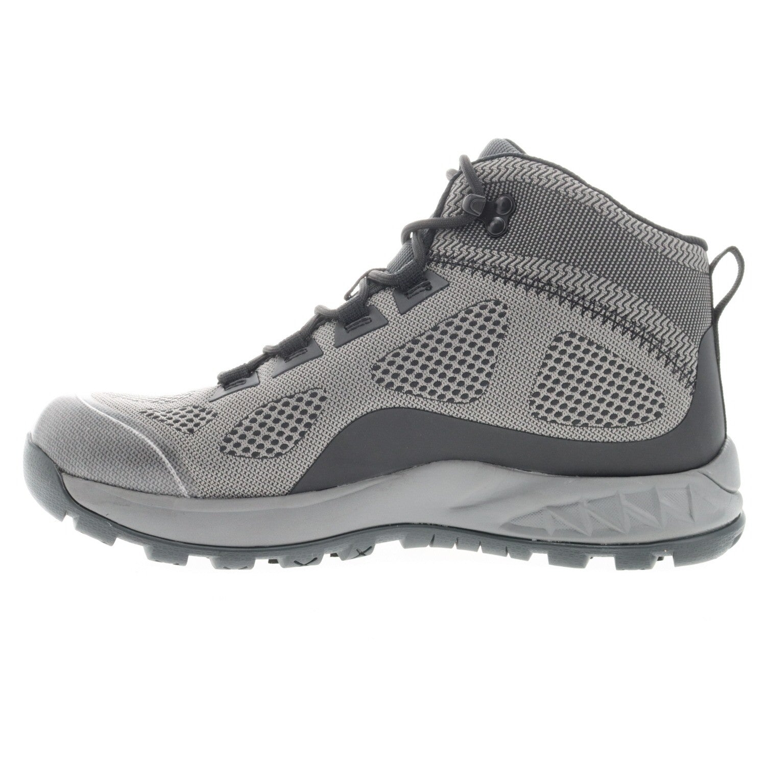 Propet Varese Men's Walking Shoe - Grey/black - inside view