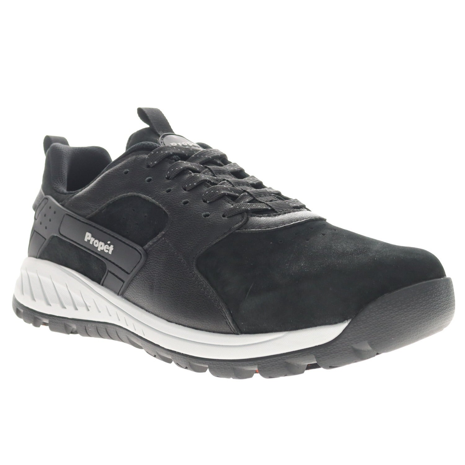 Propet Visp Men's Hiking Shoe in Black Suede