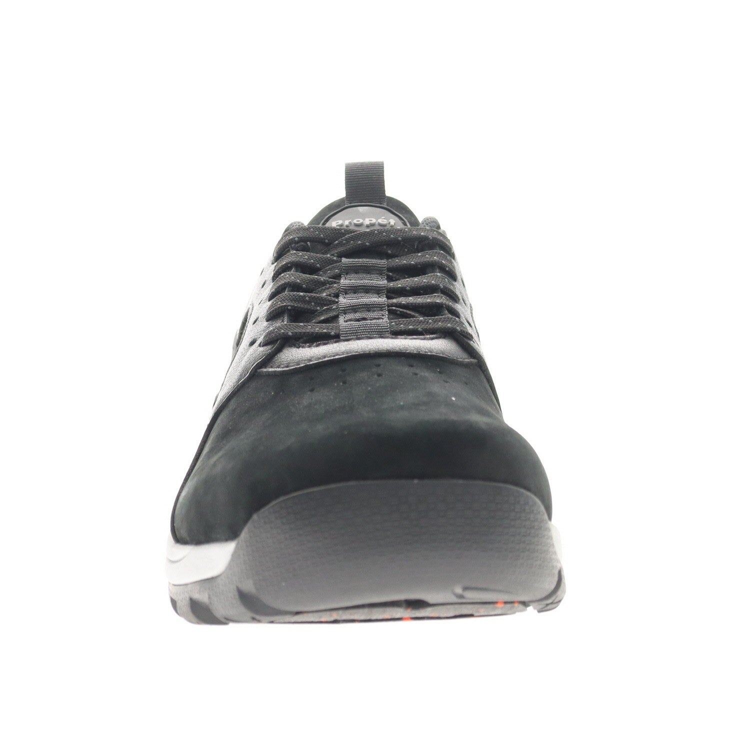Propet Visp Men's Hiking Boot - Black Suede - front view