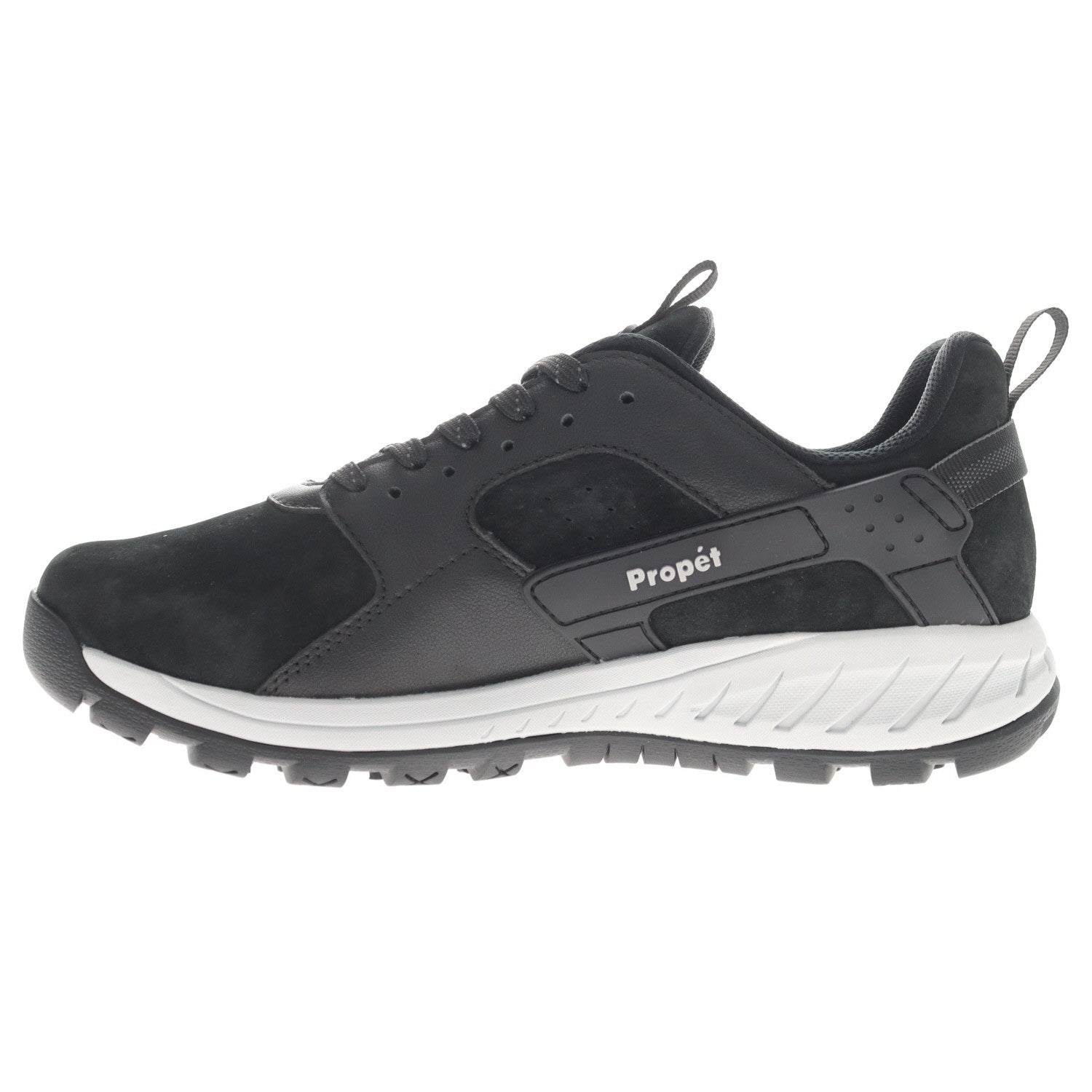 Propet Visp Men's Hiking Boot - Black Suede - inside view