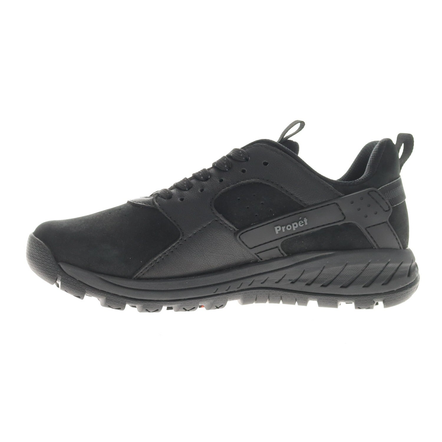 Propet Visper Women's Waterproof Bootie - Black Suede - inside view