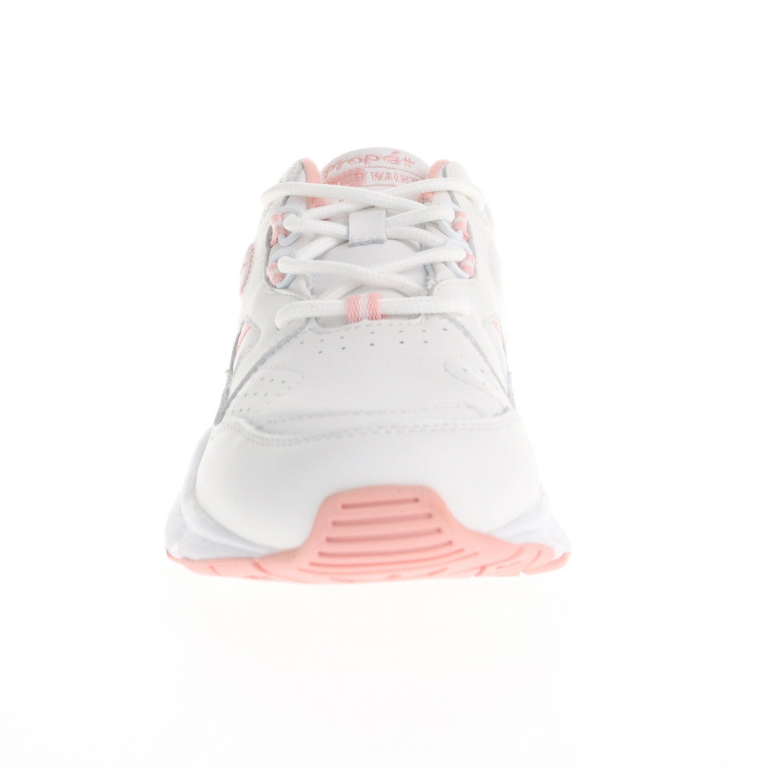 Propet Stability Walker Women's Sneakers - White/Pink - Front