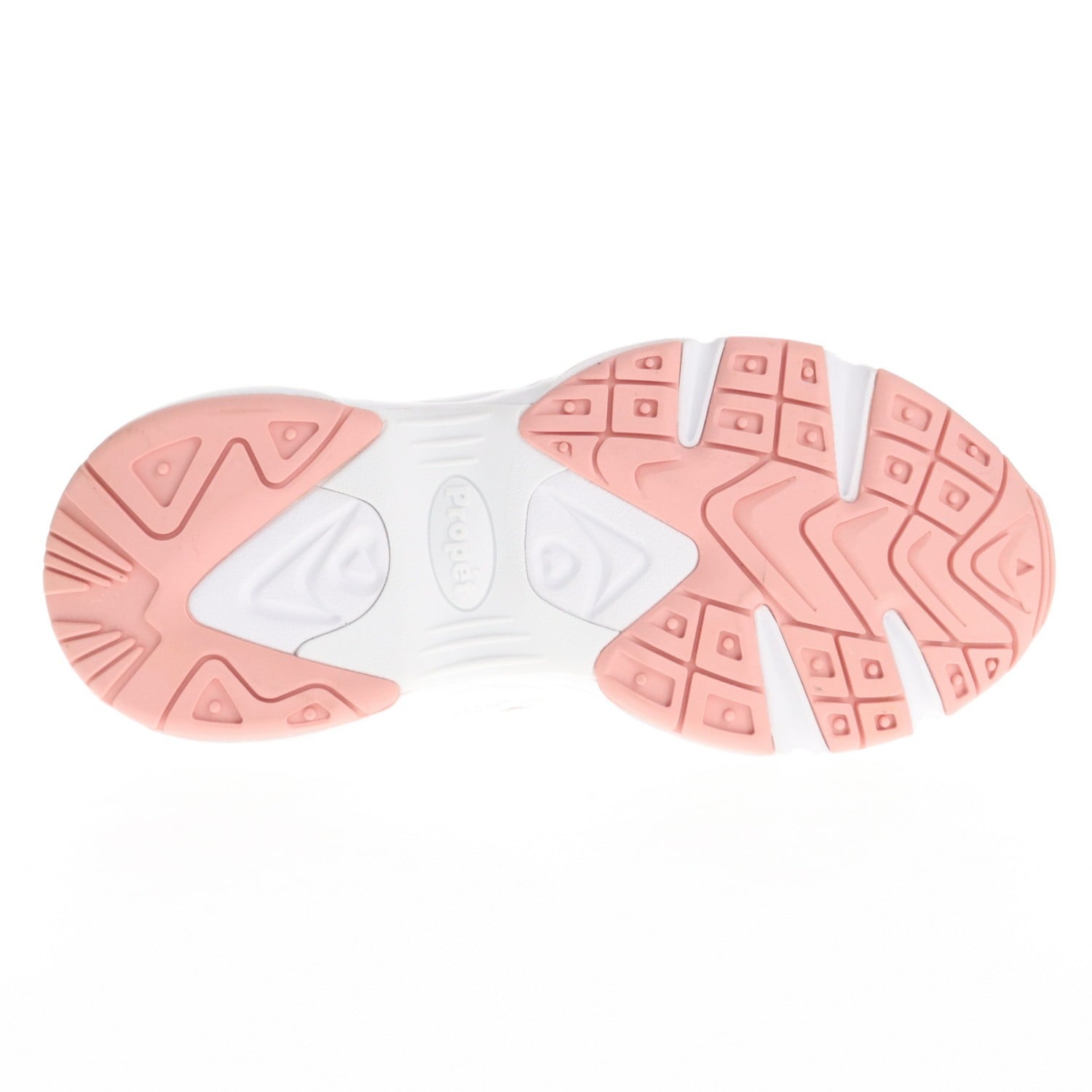 Propet Stability Walker Women's Sneakers - White/Pink - Sole