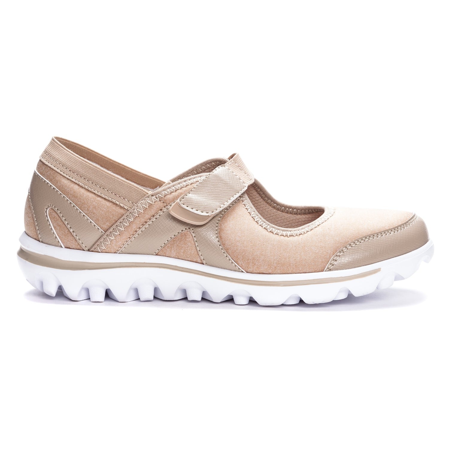 Propet Women's Onalee Shoes - Beige - Outer Side