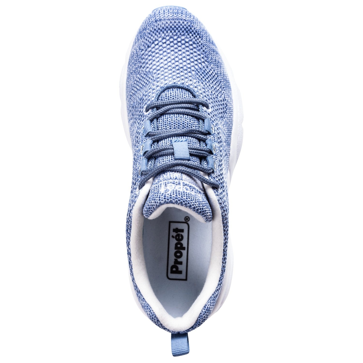 Propet Women's Stability Fly Sneakers - Denim/White - Top