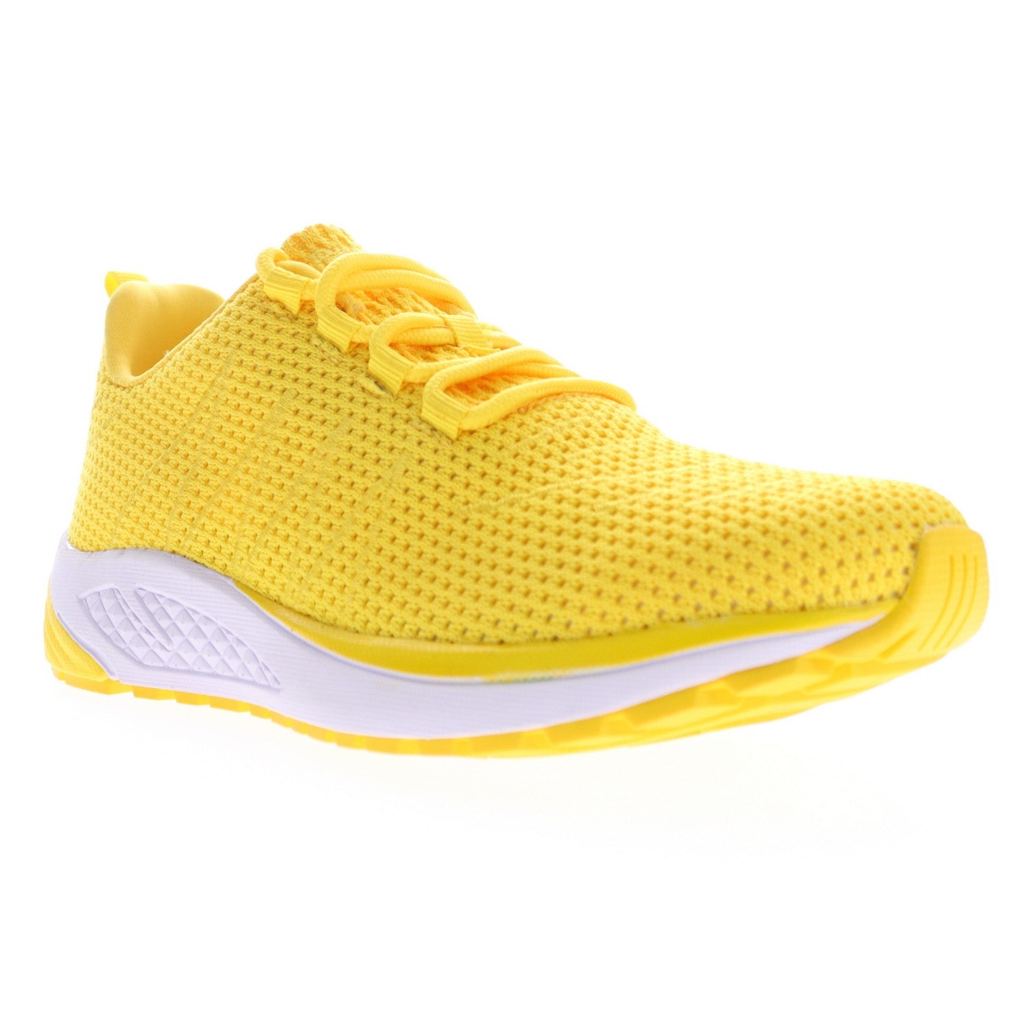 Propet Tour Knit Women's Walking Shoe in Lemon