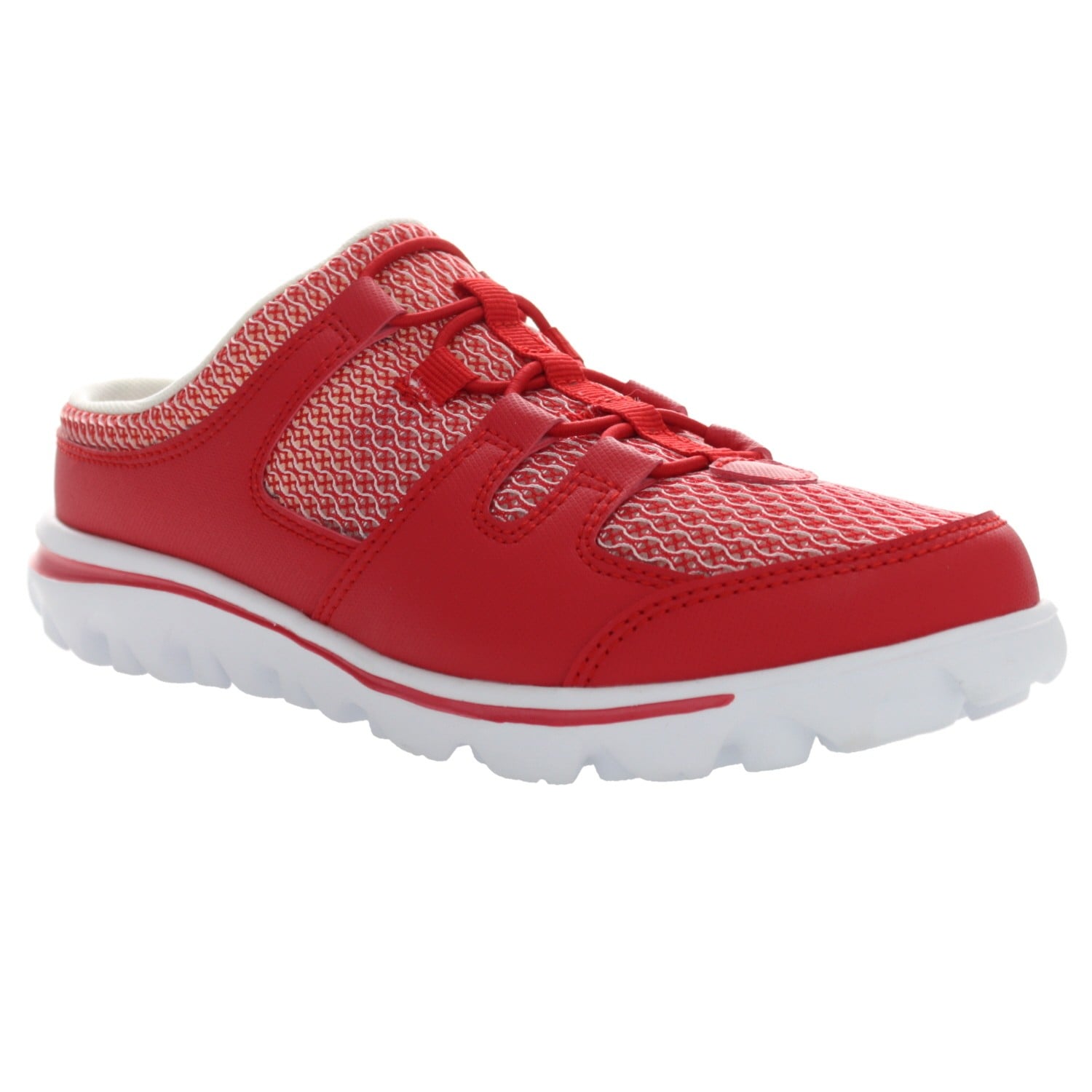 Propet TravelActiv Slide Womens Active Travel in Red