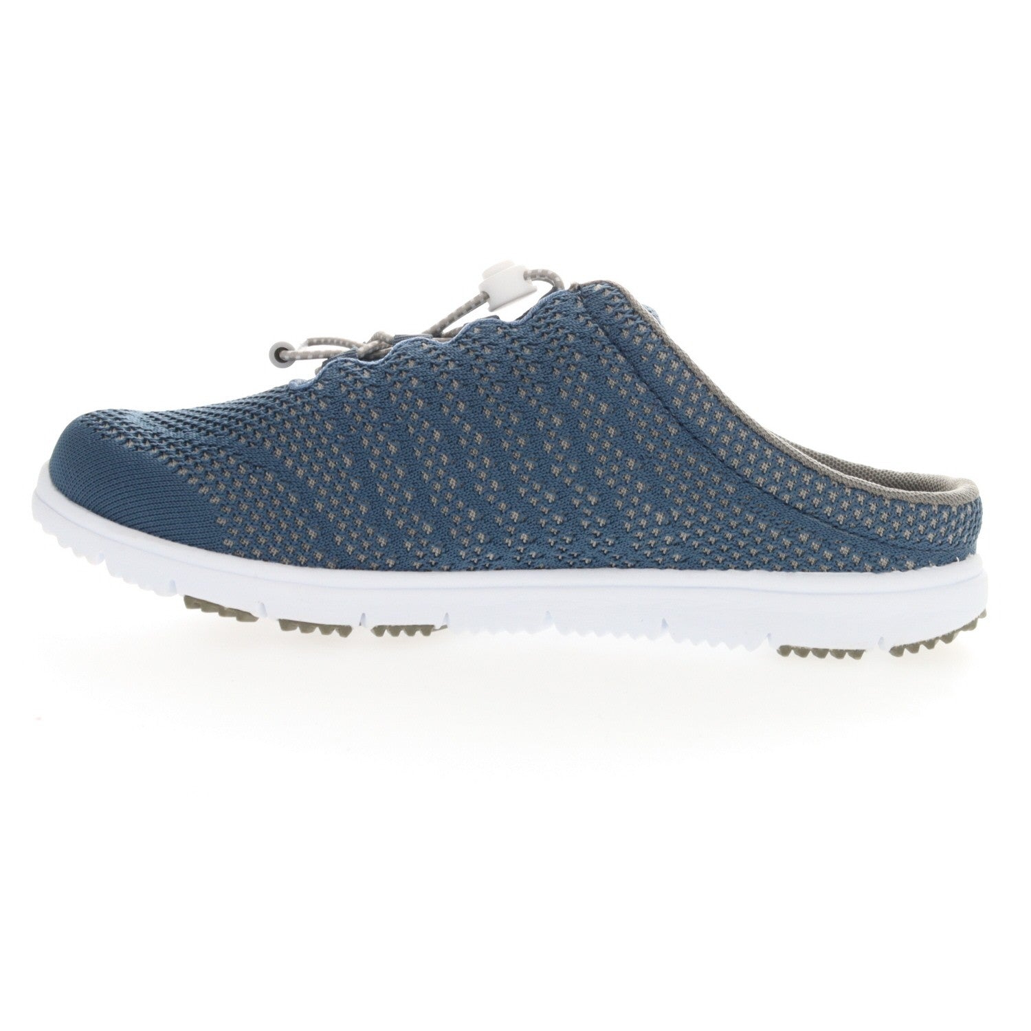 Propet TravelWalker Evo Slide Sneakers - Cape Cod Blue - Instep Side