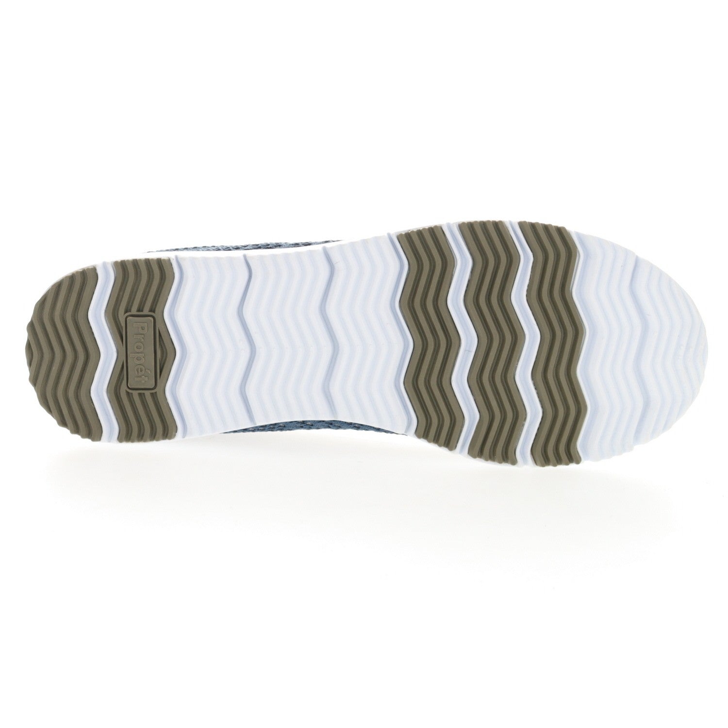Propet TravelWalker Evo Slide Sneakers - Cape Cod Blue - Sole