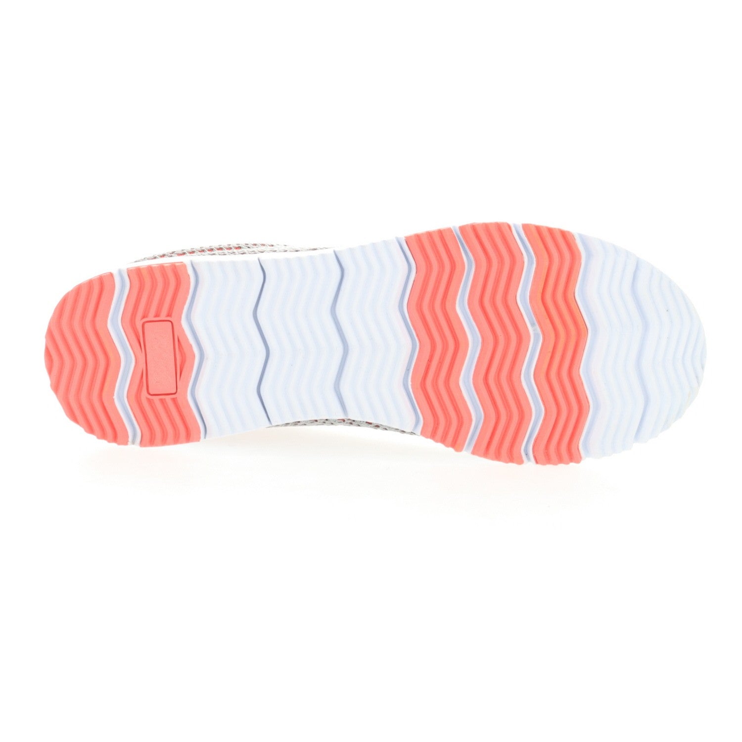 Propet TravelWalker Evo Slide Sneakers - Coral/Grey - Sole