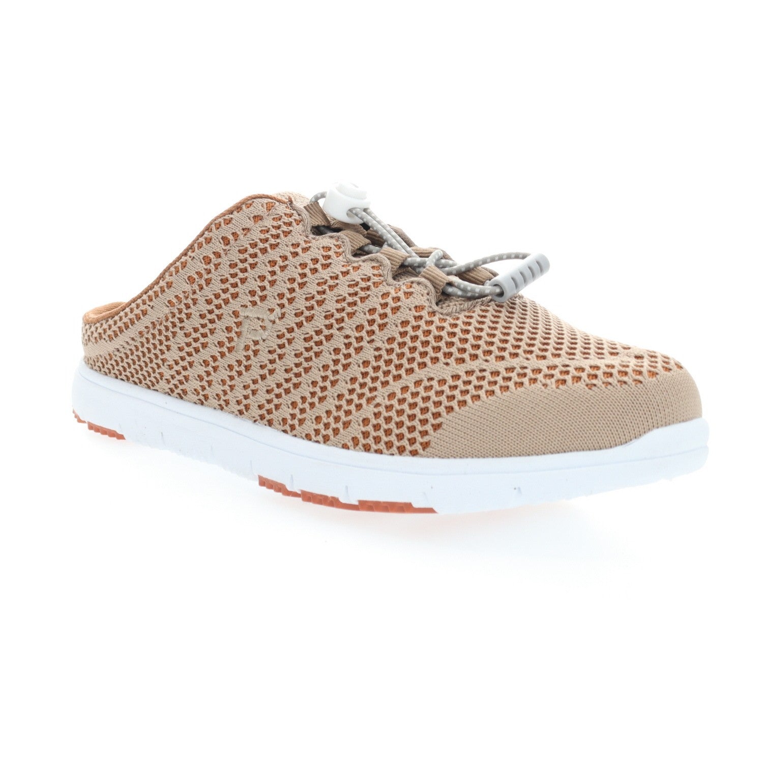Propet TravelWalker Evo Slide Sneakers in Taupe/Sienna