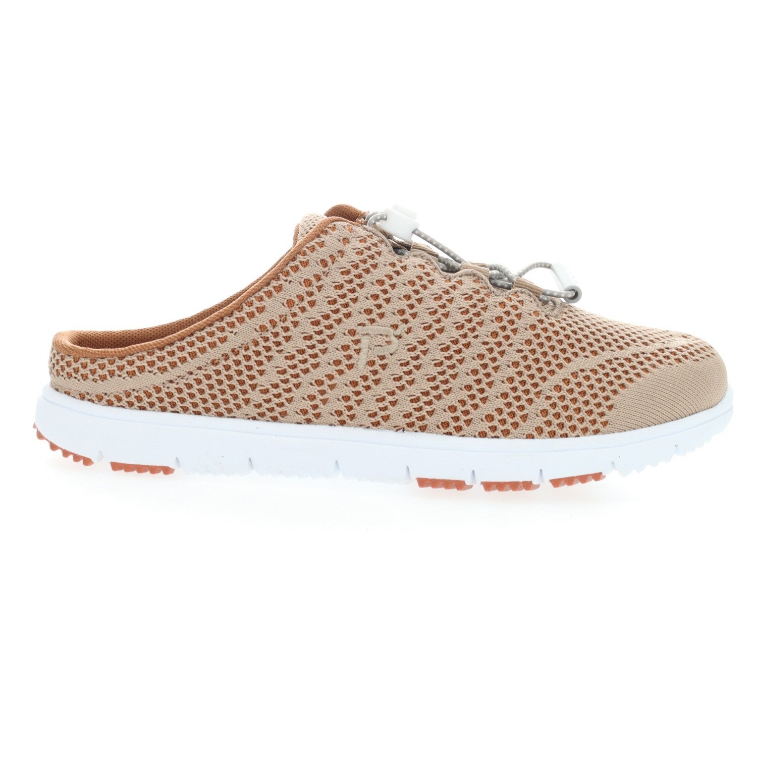 Propet TravelWalker Evo Slide Sneakers - Taupe/Sienna - Outer Side