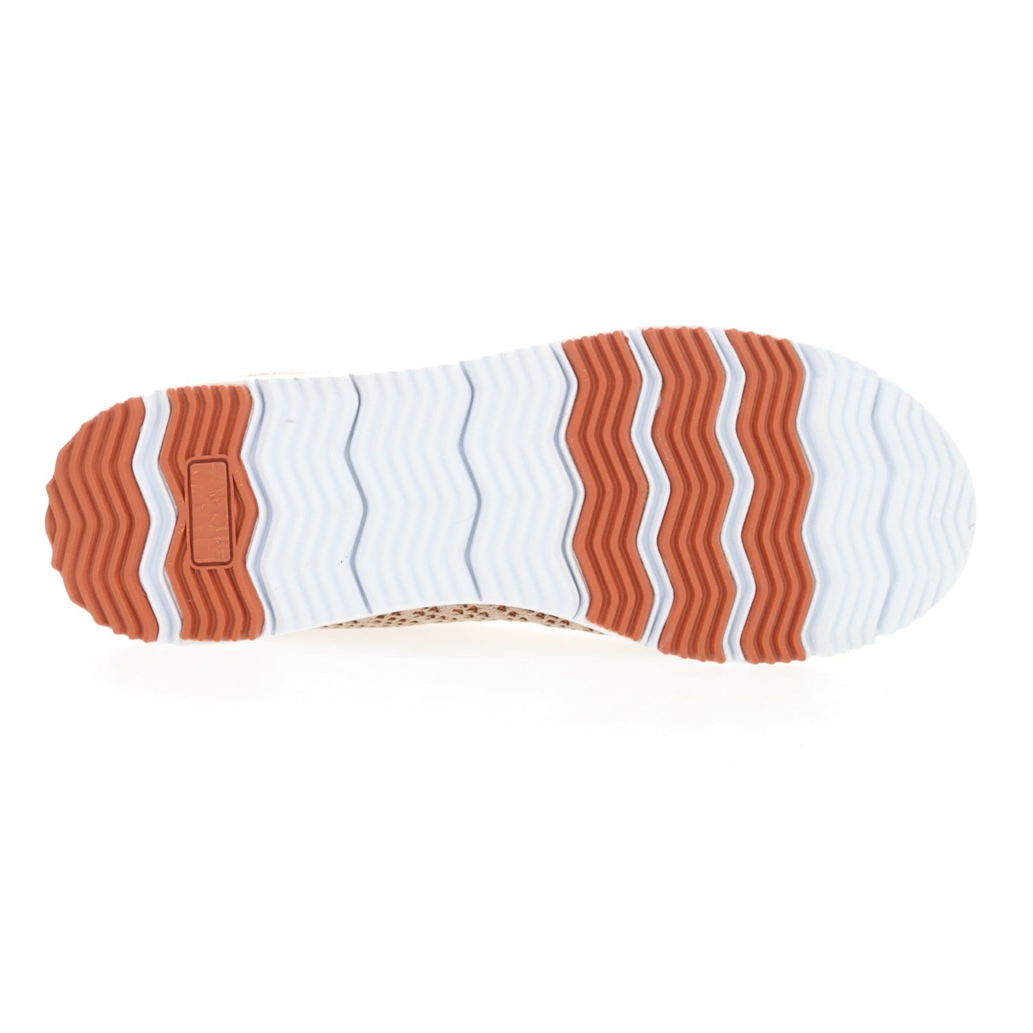 Propet TravelWalker Evo Slide Sneakers - Taupe/Sienna - Sole