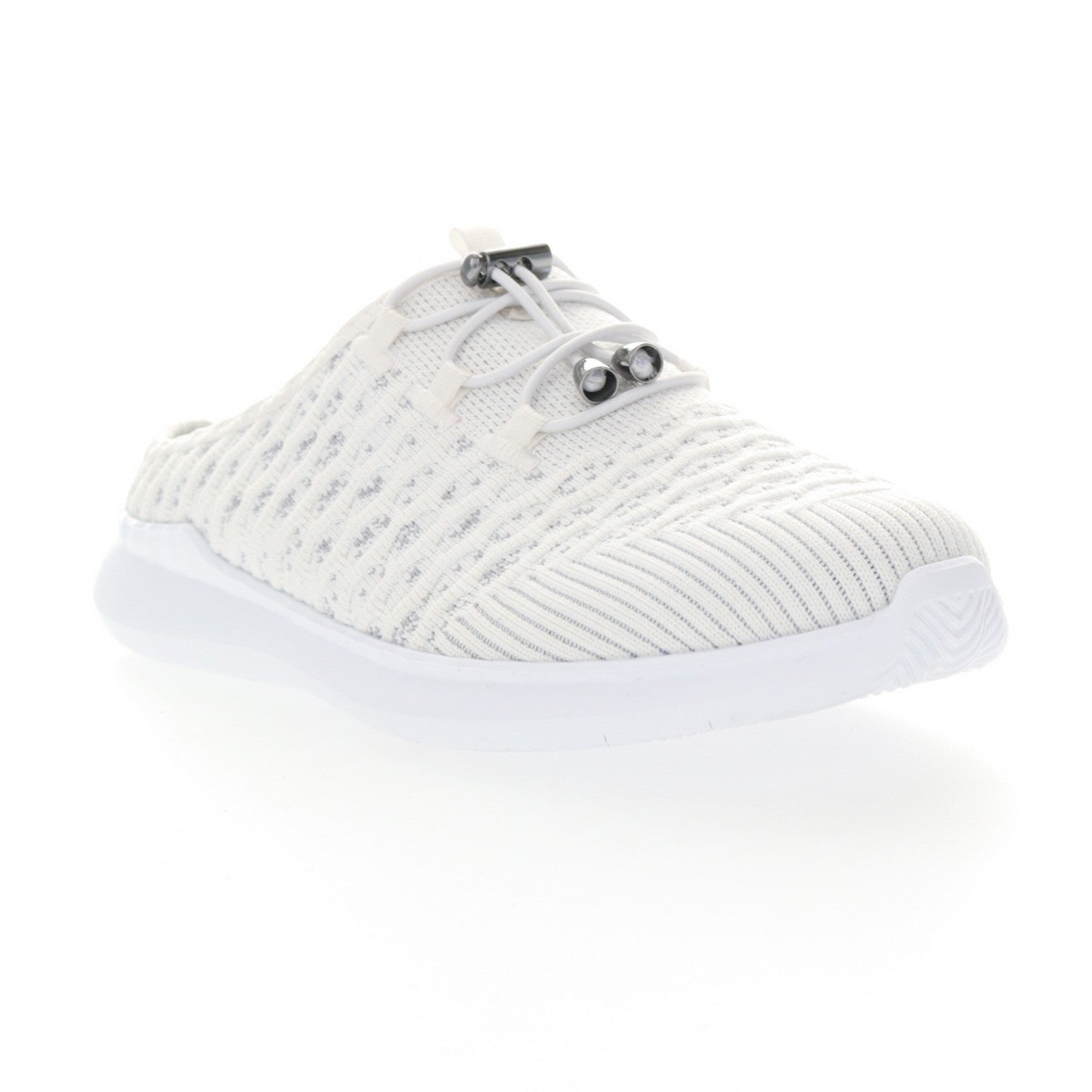 Propet TravelBound Slide Womens Sneakers in White Daisy