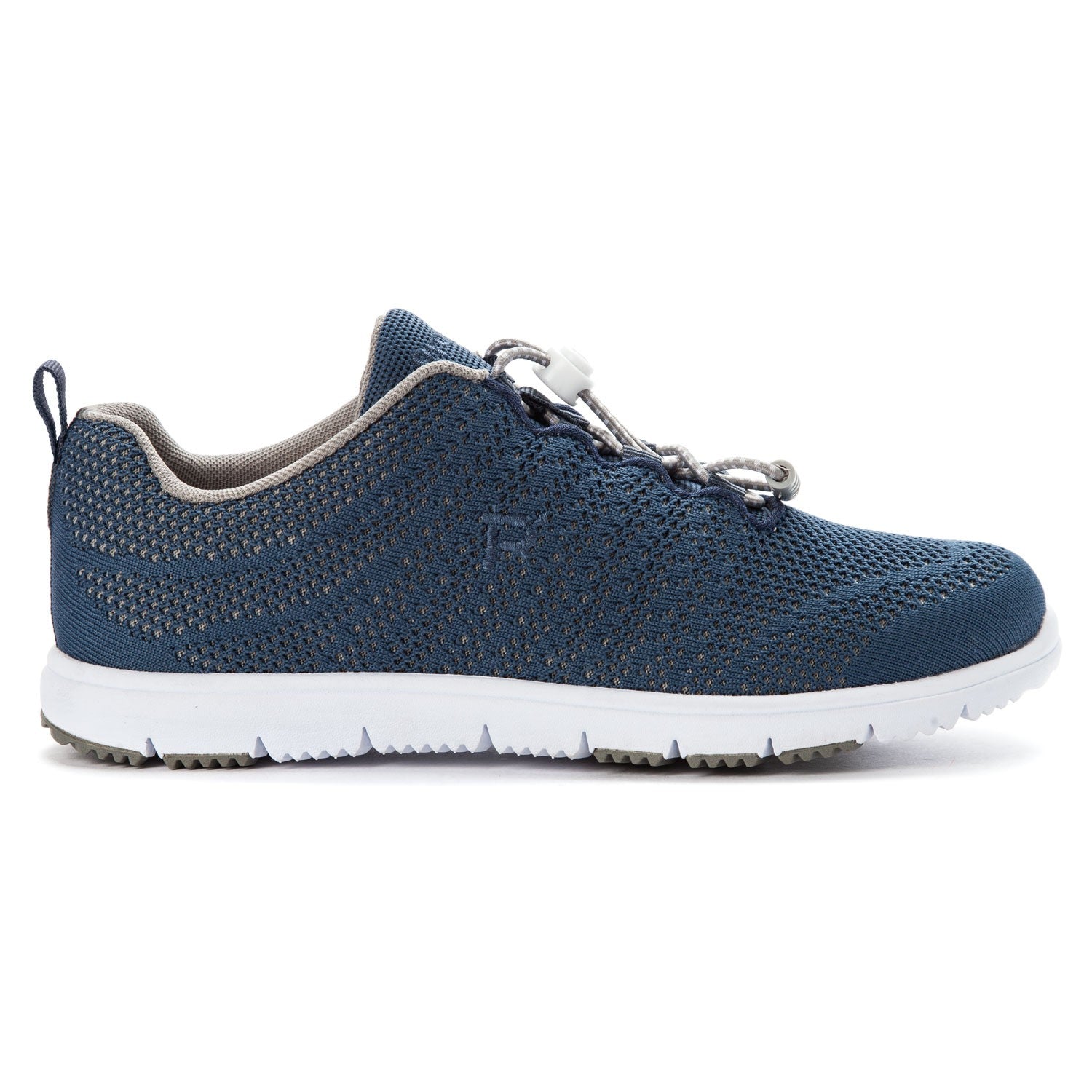 Propet TravelWalker EVO Women's Toggle Clasp Athletic Shoes - Cape Cod Blue - Outer Side