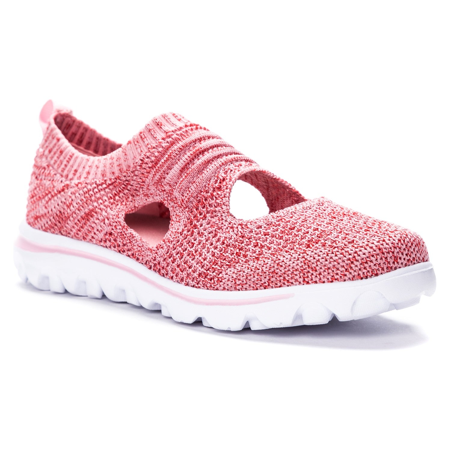 Propet Women's TravelActiv Avid Sneakers in Pink/Red